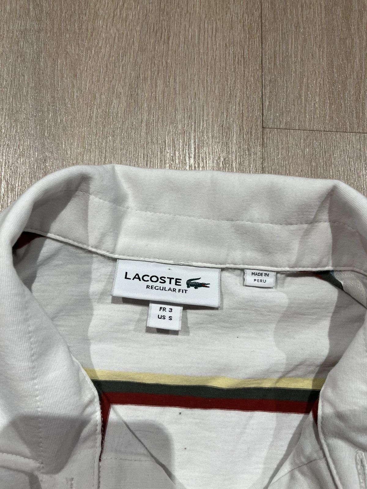 Supreme Lacoste Polo Shirt Small Size US S / EU 44-46 / 1 - 3 Thumbnail