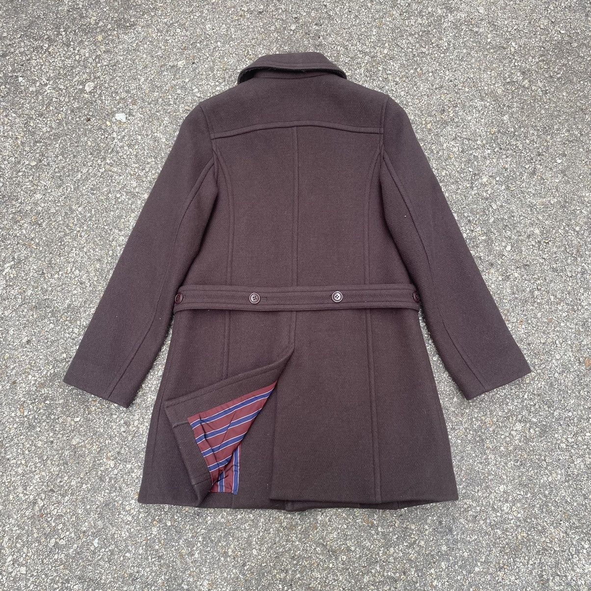 Issey Miyake × Japanese Brand Sunao Kuwahara by Issey Miyake Wool Coat Dark Brown Size US M / EU 48-50 / 2 - 3 Thumbnail