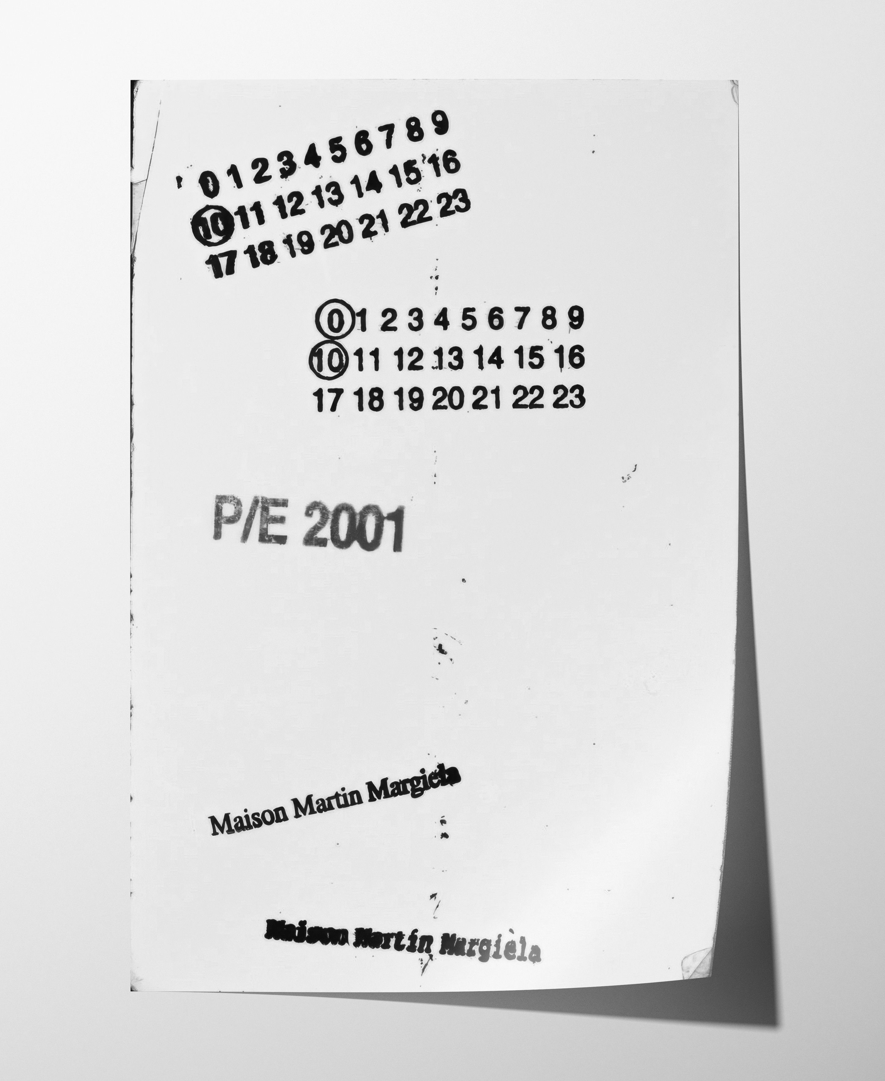 Maison Margiela Maison Margiela Artisanal Poster Print Magazine Archive Book Size ONE SIZE - 4 Thumbnail