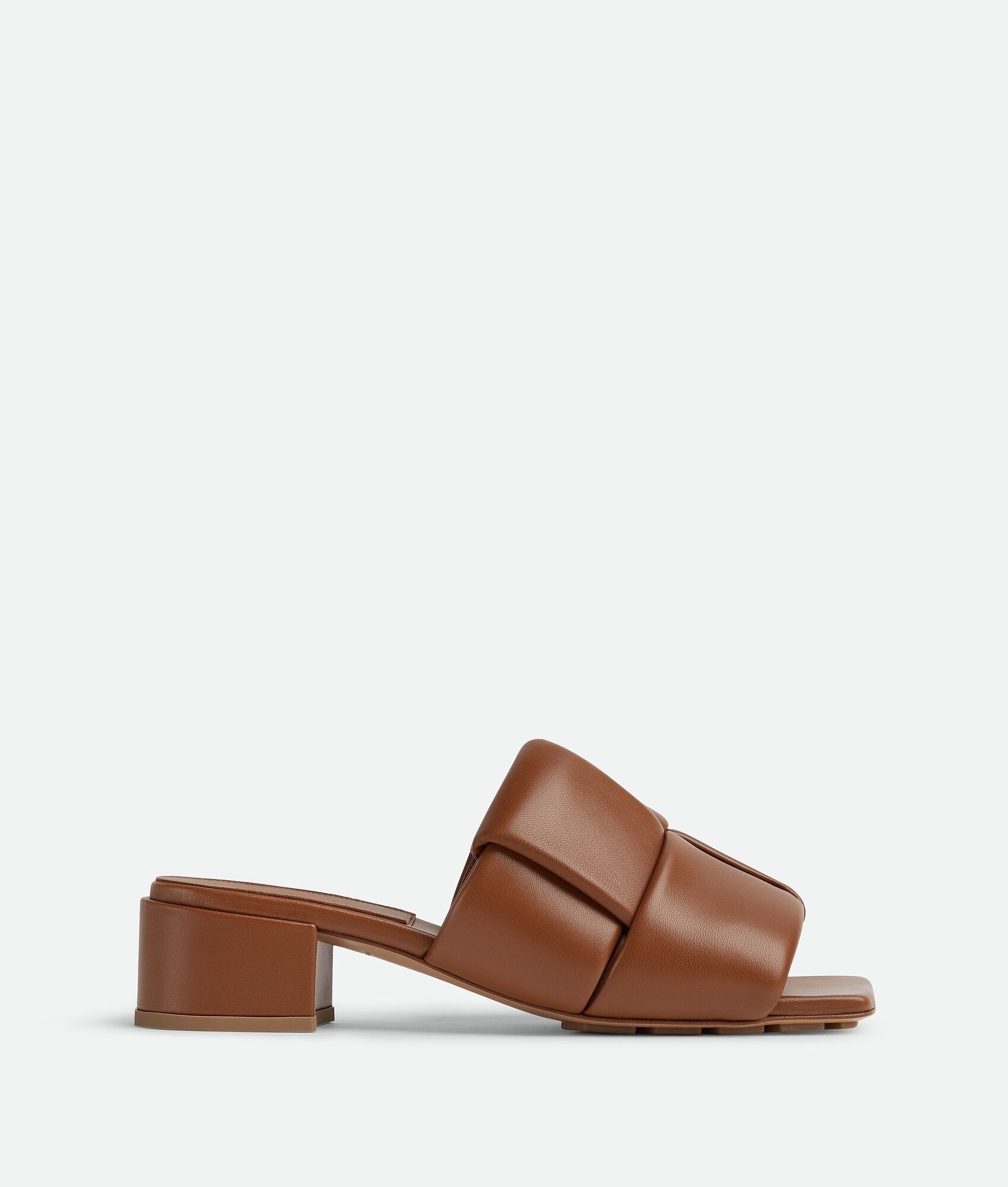 Bottega Veneta o1bcso1str0225 Patch Mules in Caramel Size US 11 / IT 41 - 1 Thumbnail