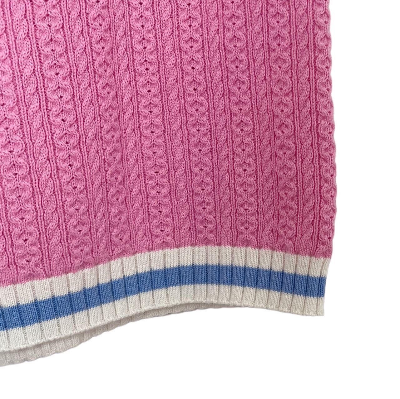 Chanel Chanel Striped Trim Knitted Straight Casual Shorts K26WX Size 25" / US 0 / IT 36 - 4 Thumbnail