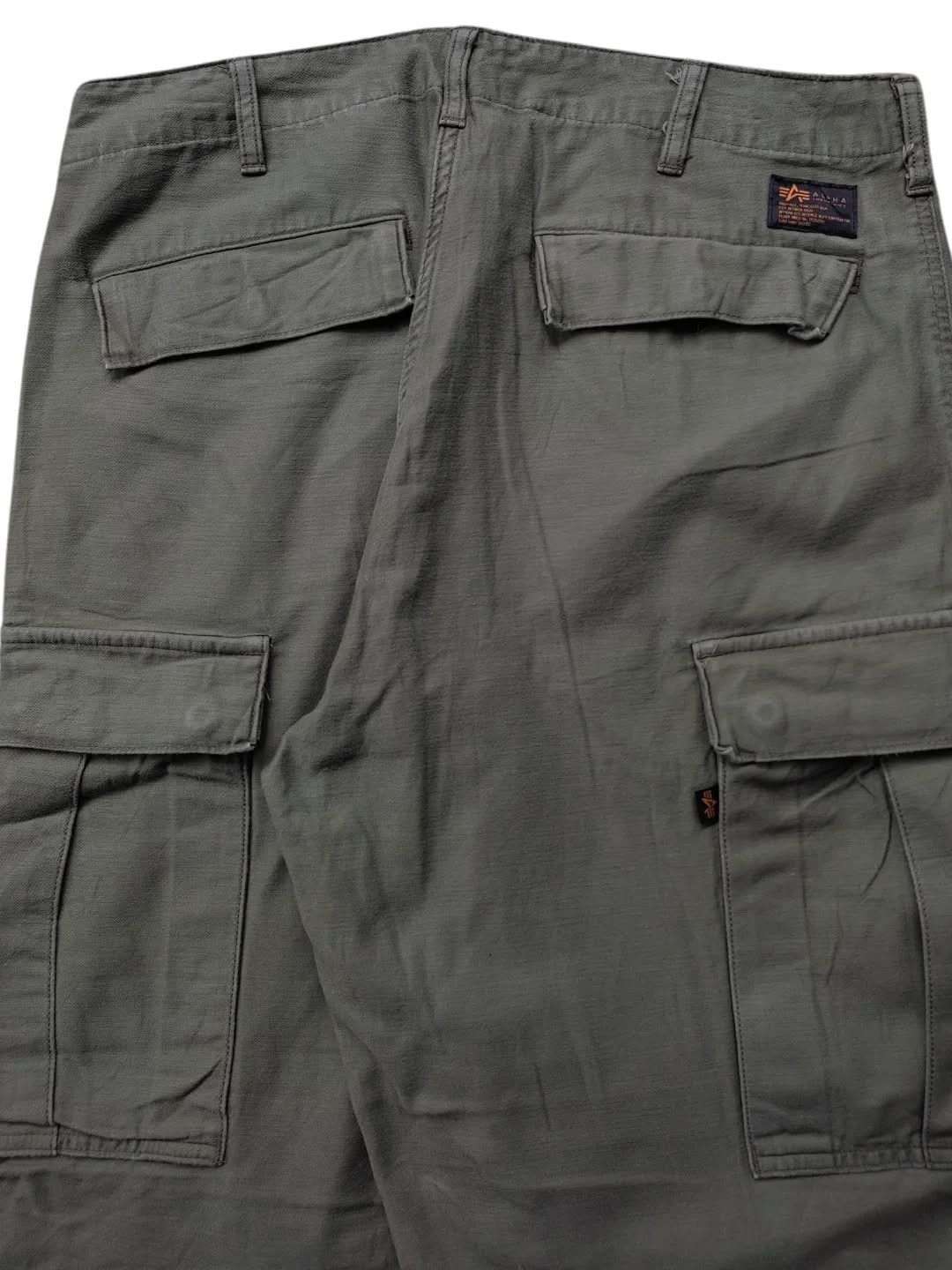Vintage Alpha industries trouser pants Size US 34 / EU 50 - 3 Thumbnail