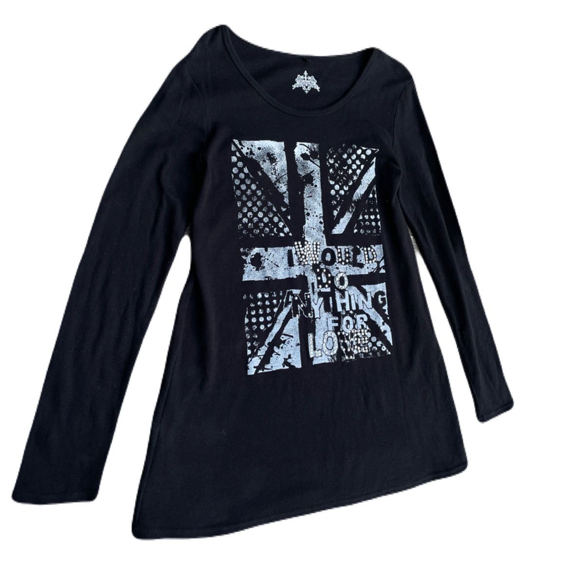 If Six Was Nine 2000s Japanese archive Vkei Poem Long Sleeve Tee Y2K Gyaru Size L / US 10 / IT 46 - 3 Thumbnail