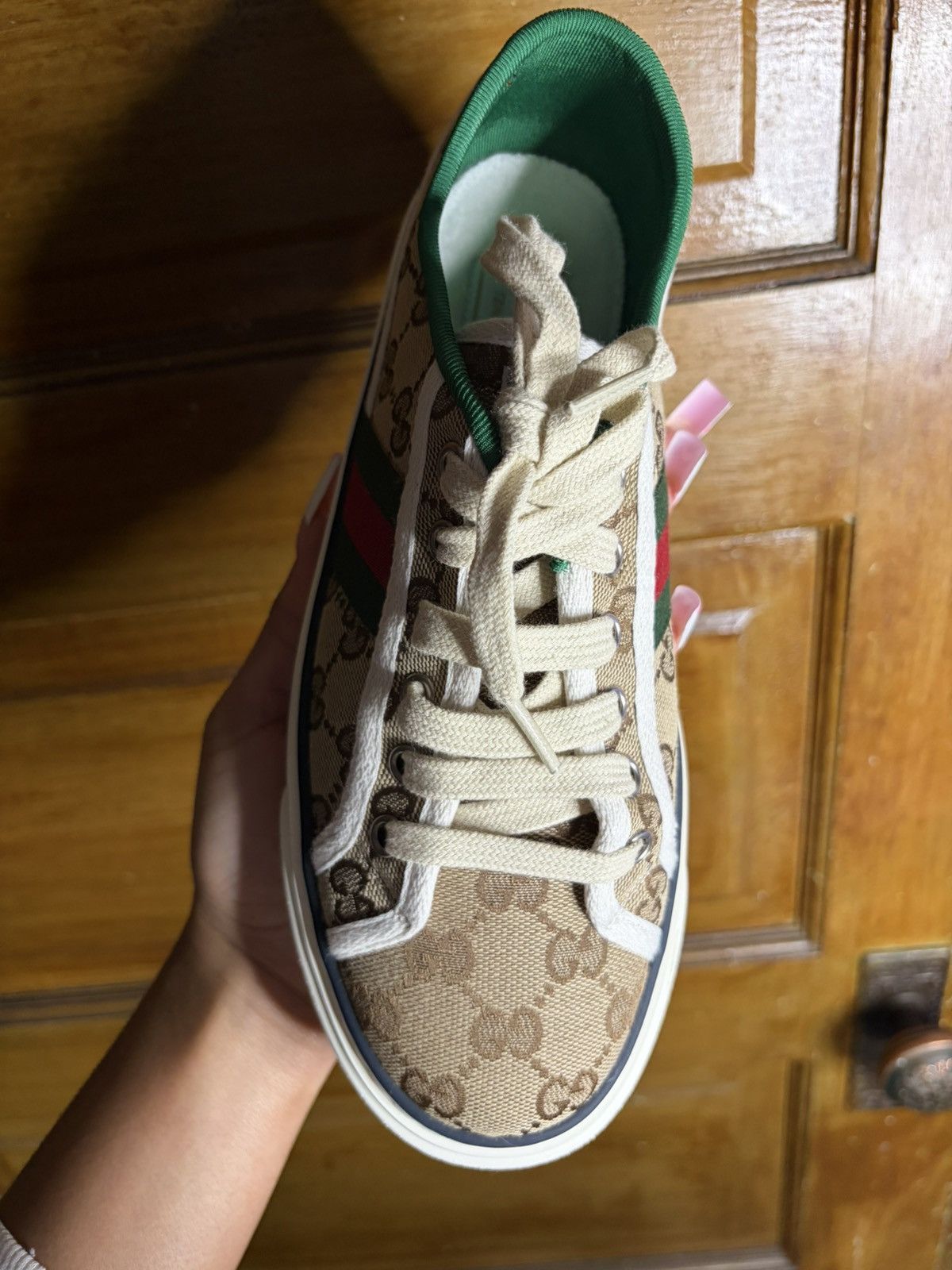 Gucci Gucci 1977 Canvas Tennis Sneakers Size US 8.5 / IT 38.5 - 1 Thumbnail