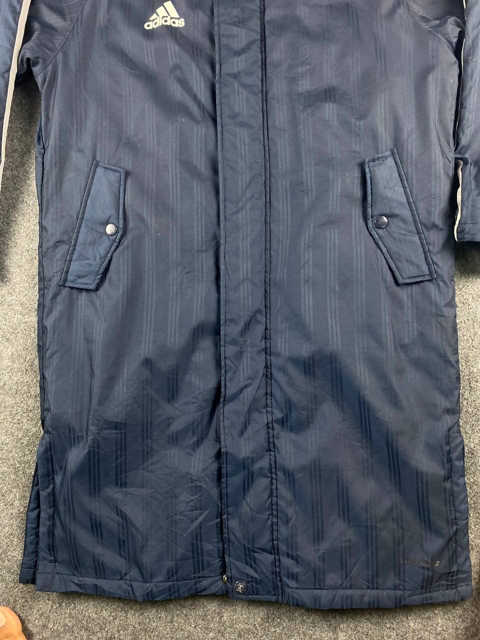 Adidas vintage adidas long jacket sherpa lining Size US M / EU 48-50 / 2 - 4 Thumbnail