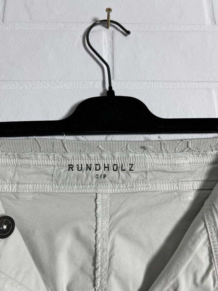 Rundholz Rundholz DIP Women’s Pants Grey Feels Cotton Size L-XL Size 32" / US 10 / IT 46 - 10 Thumbnail