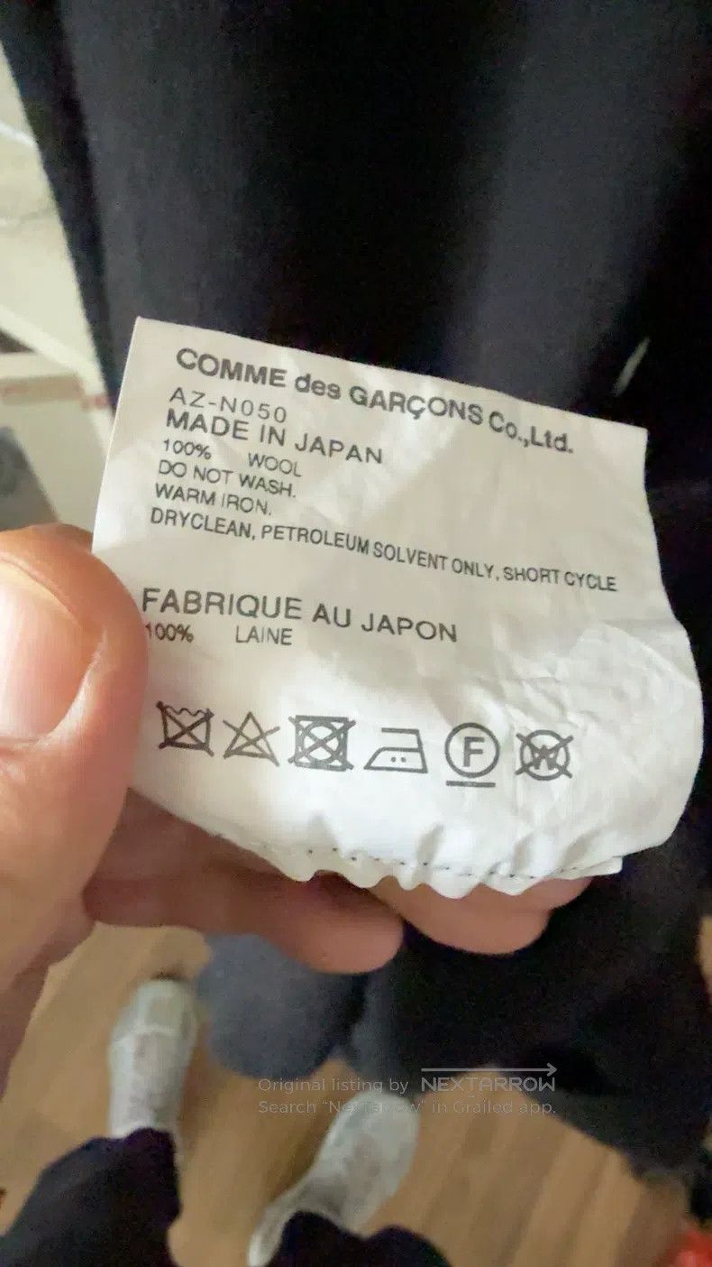 Comme des Garcons Comme Des Garcons Wool cardigan Size US M / EU 48-50 / 2 - 6 Thumbnail