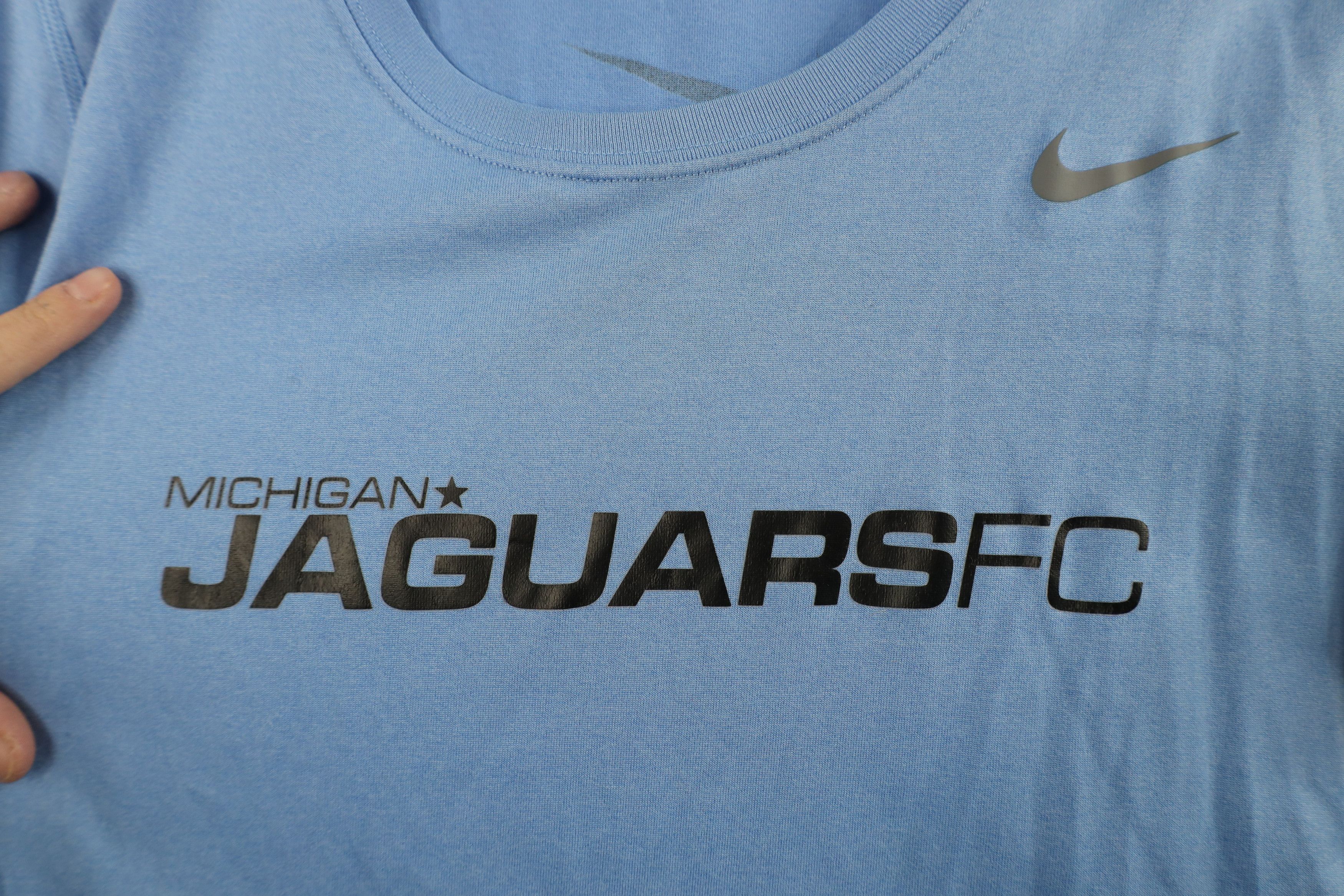 Nike Nike Soccer Michigan Jaguars FC Short Sleeve T-Shirt Size M / US 6-8 / IT 42-44 - 5 Thumbnail