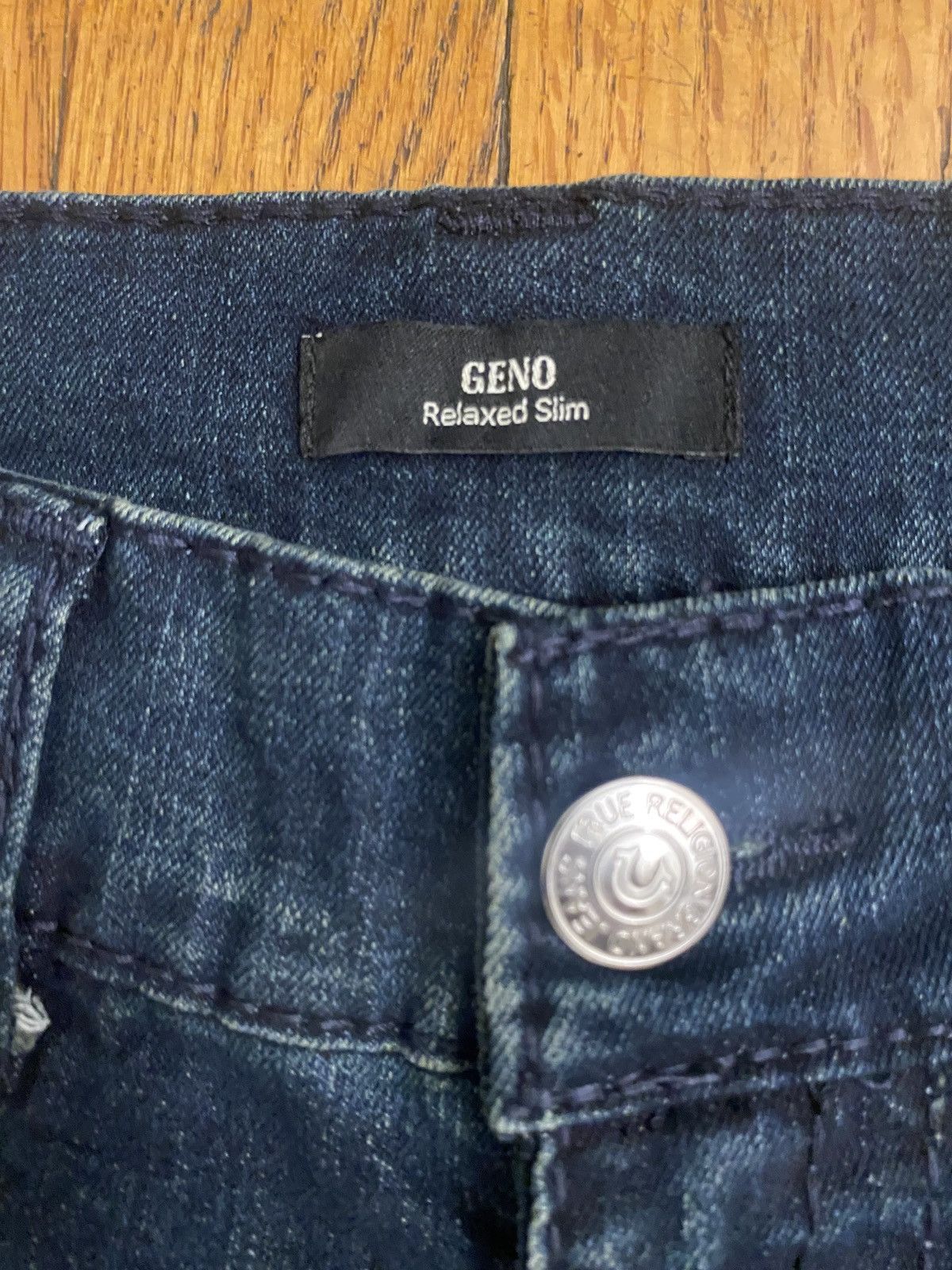 True Religion True Religion Geno Relaxed Slim Fit Jeans Size US 33 - 3 Thumbnail