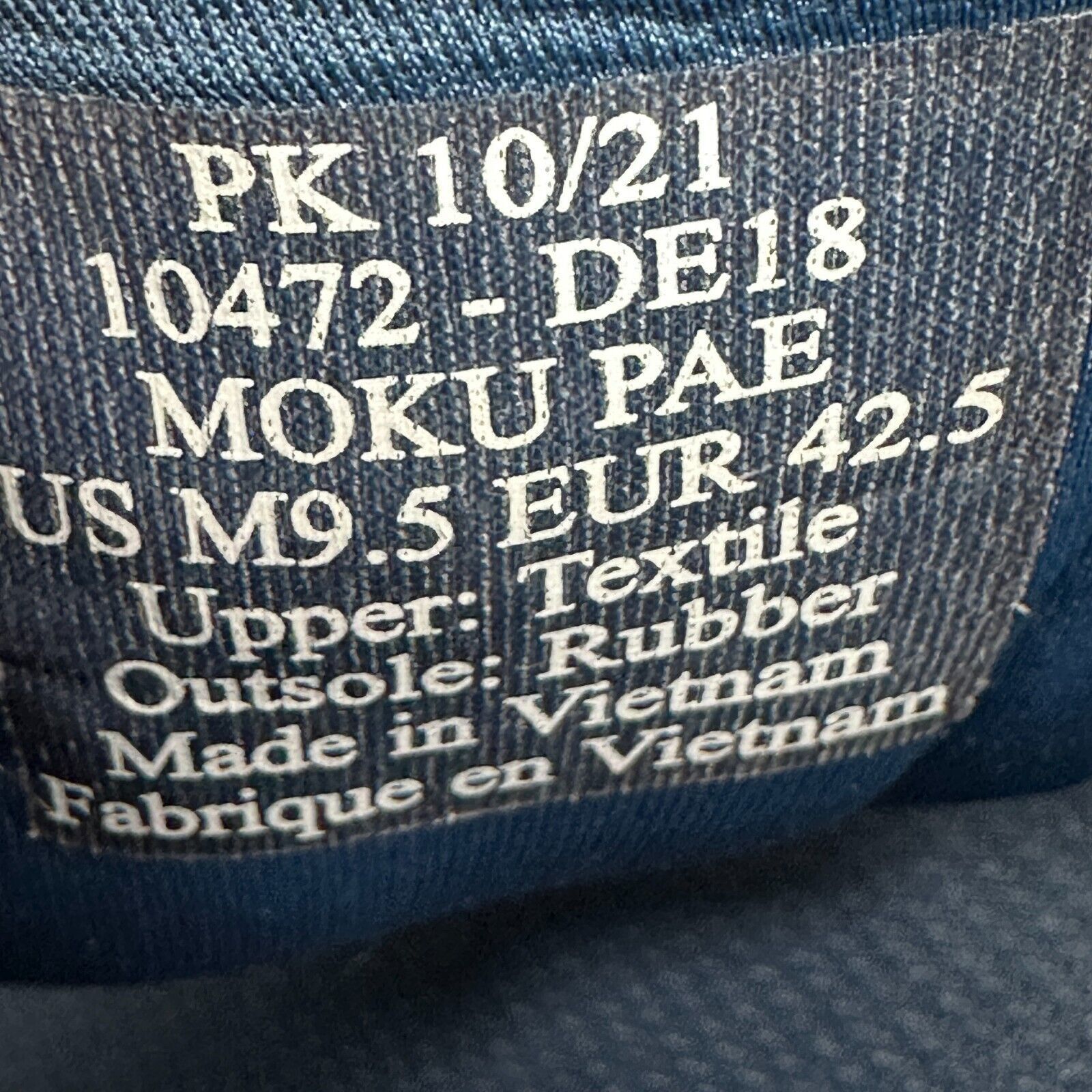 Olukai Olukai Moku Pae Men’s Boat Shoes Men’s US 9.5 Blue Sneakers Size US 9.5 / EU 42-43 - 7 Thumbnail