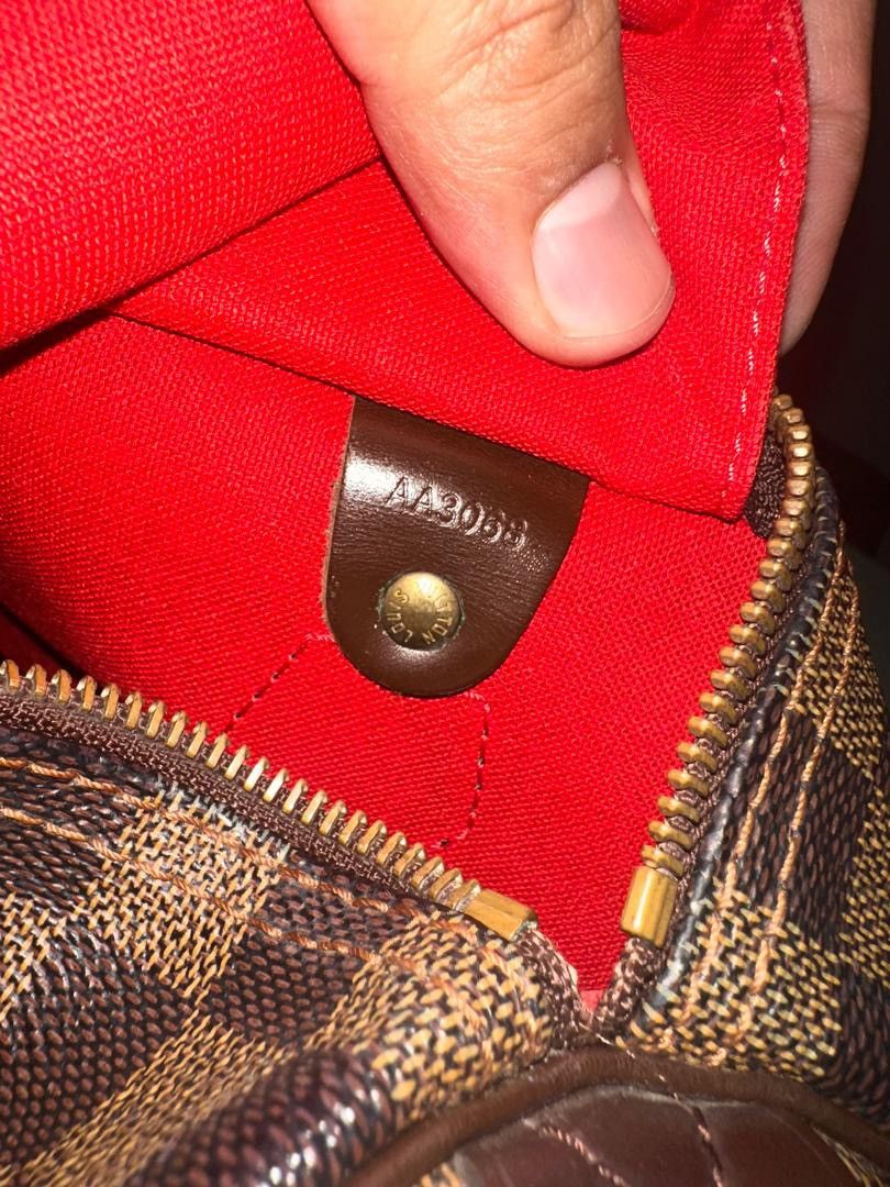 Louis Vuitton Authentic Louis Vuitton Monogram Damier Ebene Speedy 30 Size ONE SIZE - 11 Thumbnail