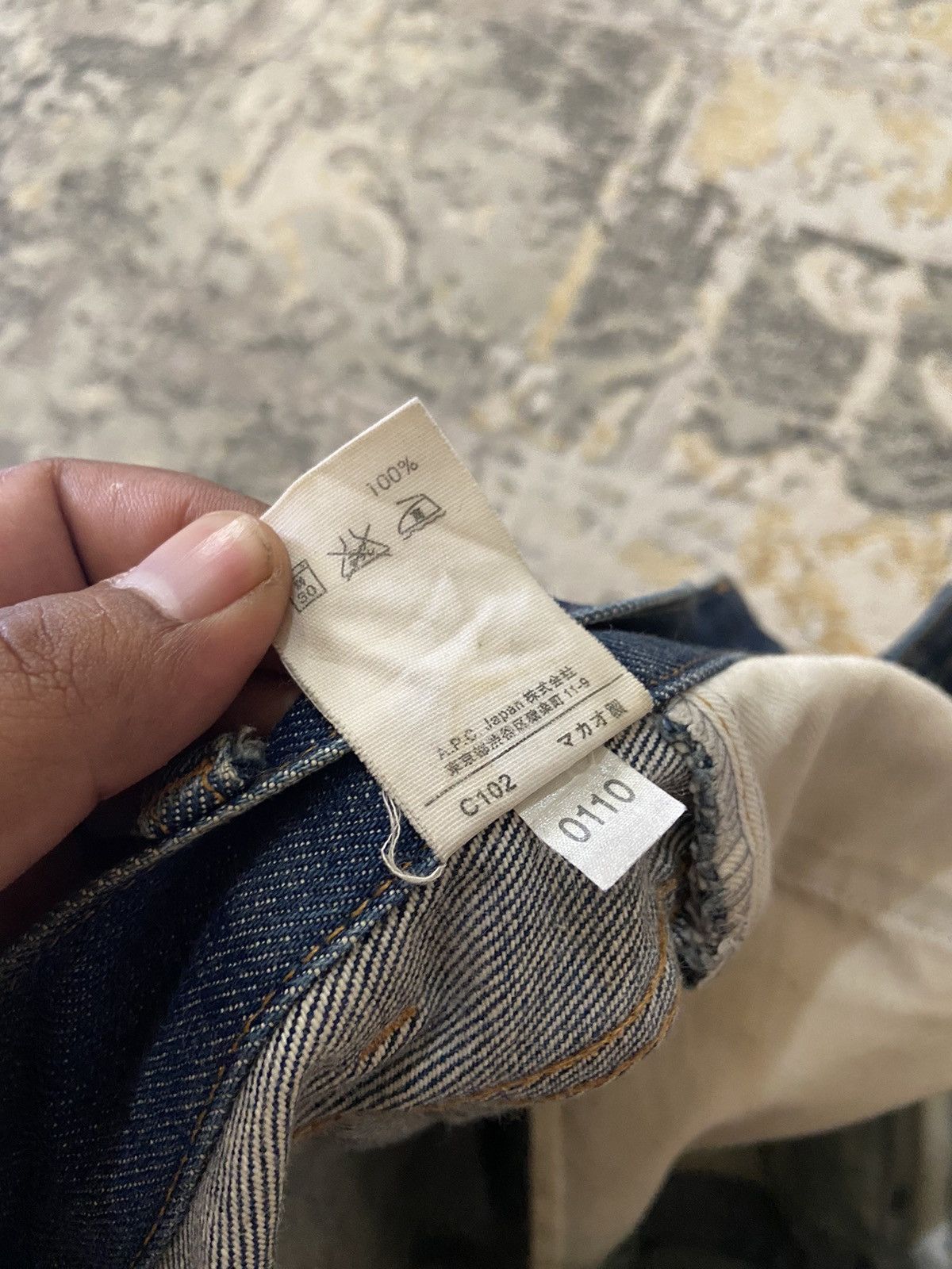 Other APC NEW CURE H DENIM JEANS BLUE Size US 30 / EU 46 - 8 Thumbnail