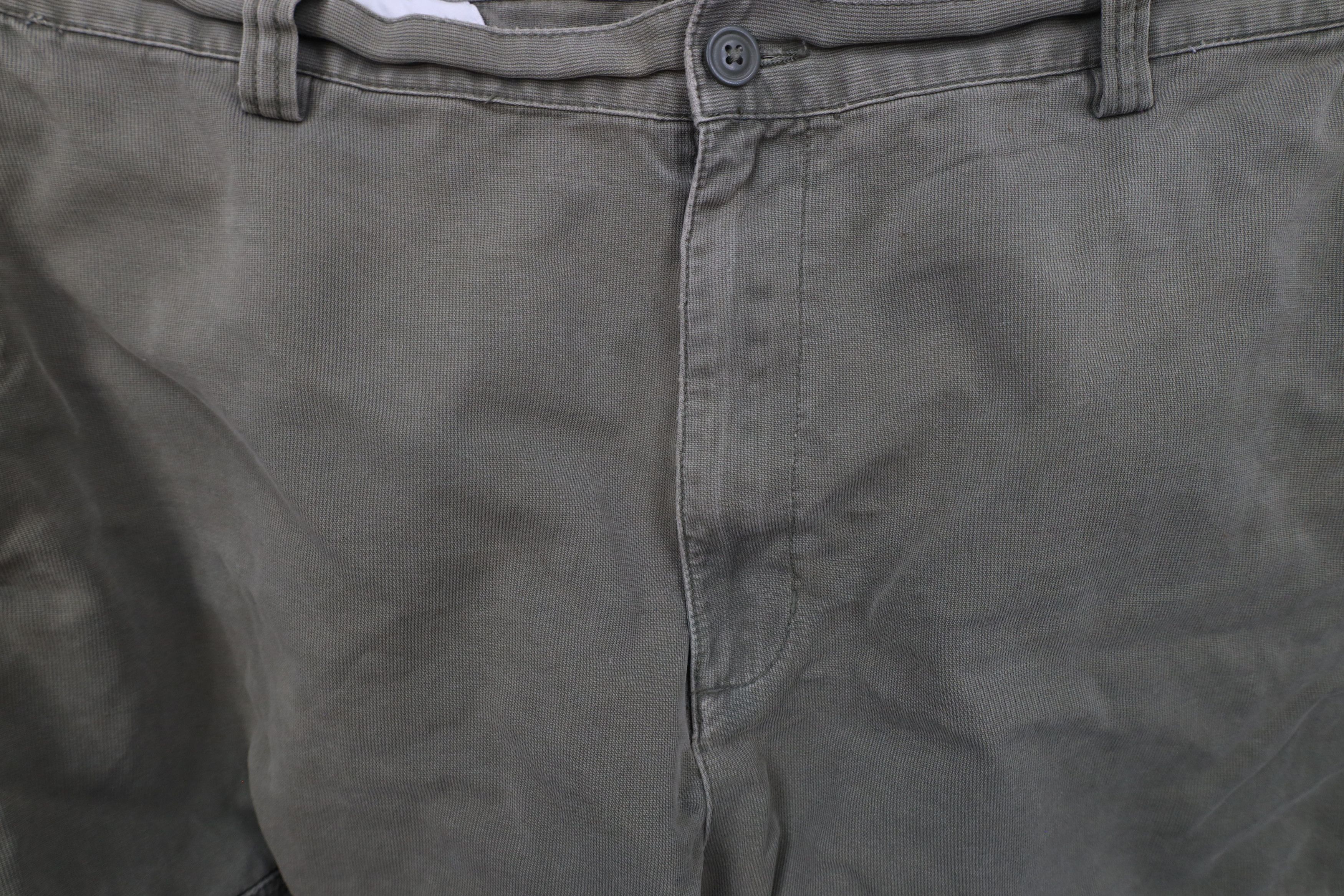 Vintage Vintage 90s Y2K Streetwear Baggy Wide Leg Cargo Pants Green Size US 42 / EU 58 - 11 Thumbnail