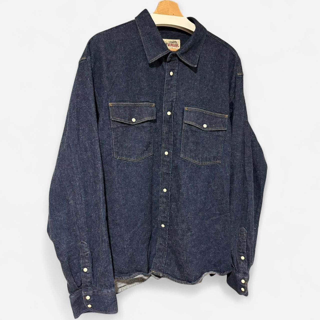 Stussy Stussy Boxy Western Denim Cotton Shirt Size US XL / EU 56 / 4 - 4 Thumbnail