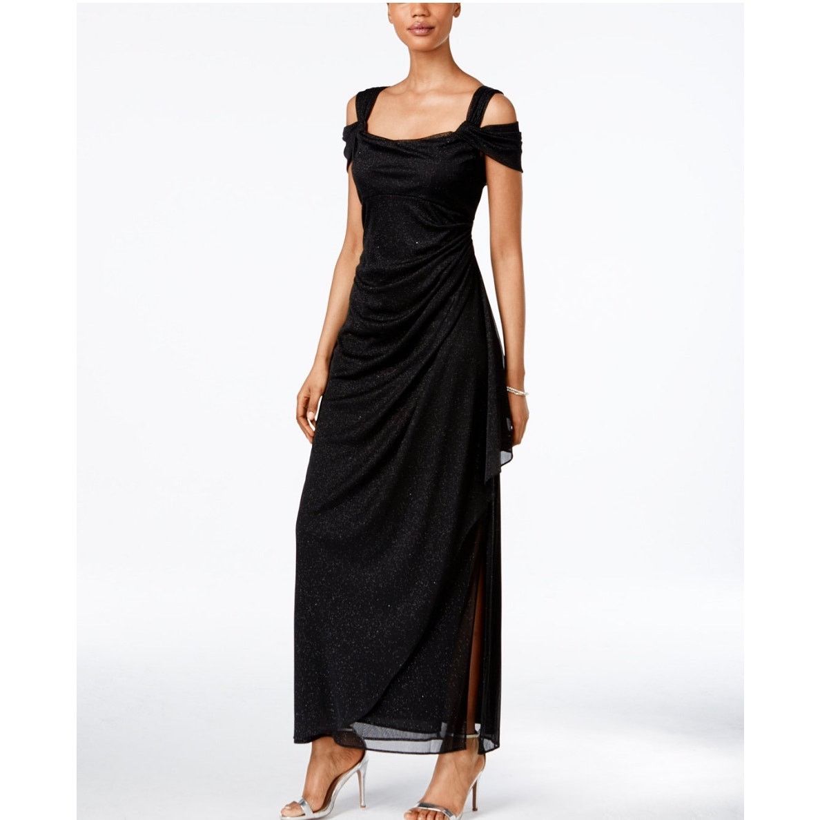 Alex Evenings Alex Evenings Black Sleeveless Gown Women 12 - F016 Size XL / US 12-14 / IT 48-50 - 1 Thumbnail