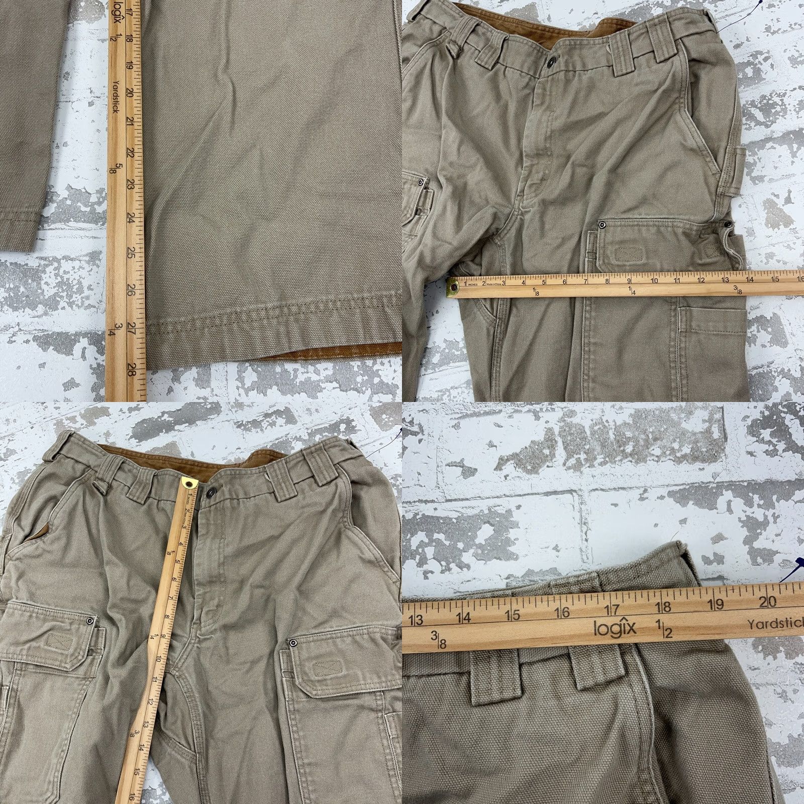 Vintage Duluth Cargo Pants Men 40x30 Tan Canvas Baggy Relaxed Regular Size 40 Size US 40 / EU 56 - 8 Thumbnail