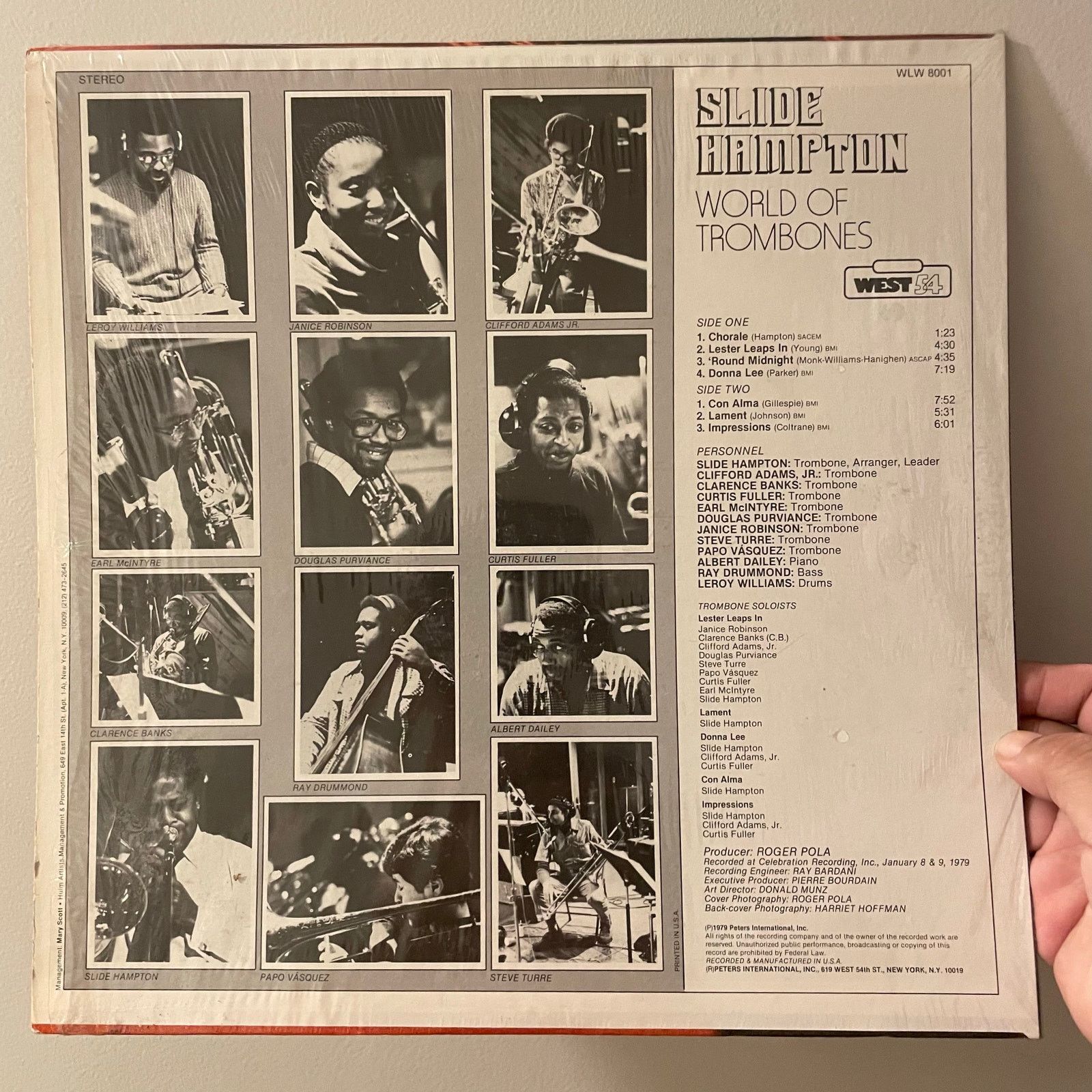 Other Slide Hampton - World Of Trombones LP vintage vinyl record Size ONE SIZE - 2 Thumbnail