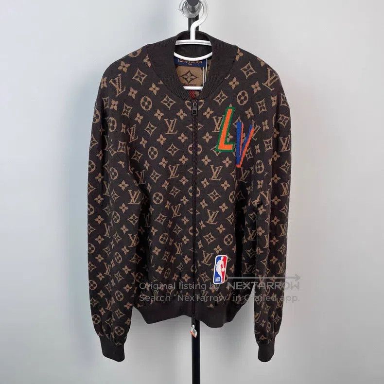 Louis Vuitton Louis Vuitton NBA Co-Branded Wool Zip Jacket Size US L / EU 52-54 / 3 - 1 Thumbnail