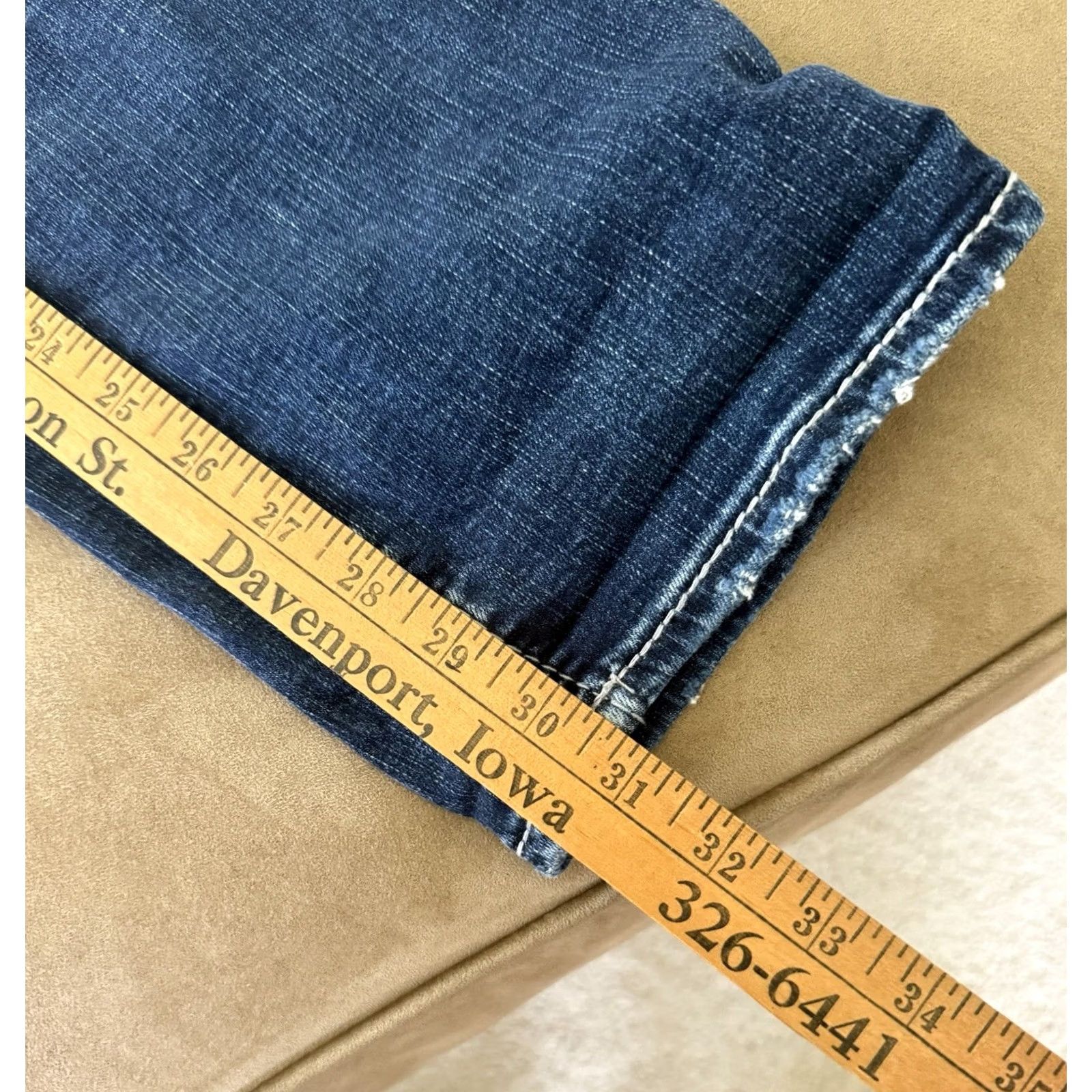 Silver Jeans Co. Silver Jeans Sam Relaxed Straight Leg Jeans Womens 18/29 Blue Denim Mom Core Weekend Size 40" / US 18 - 6 Thumbnail