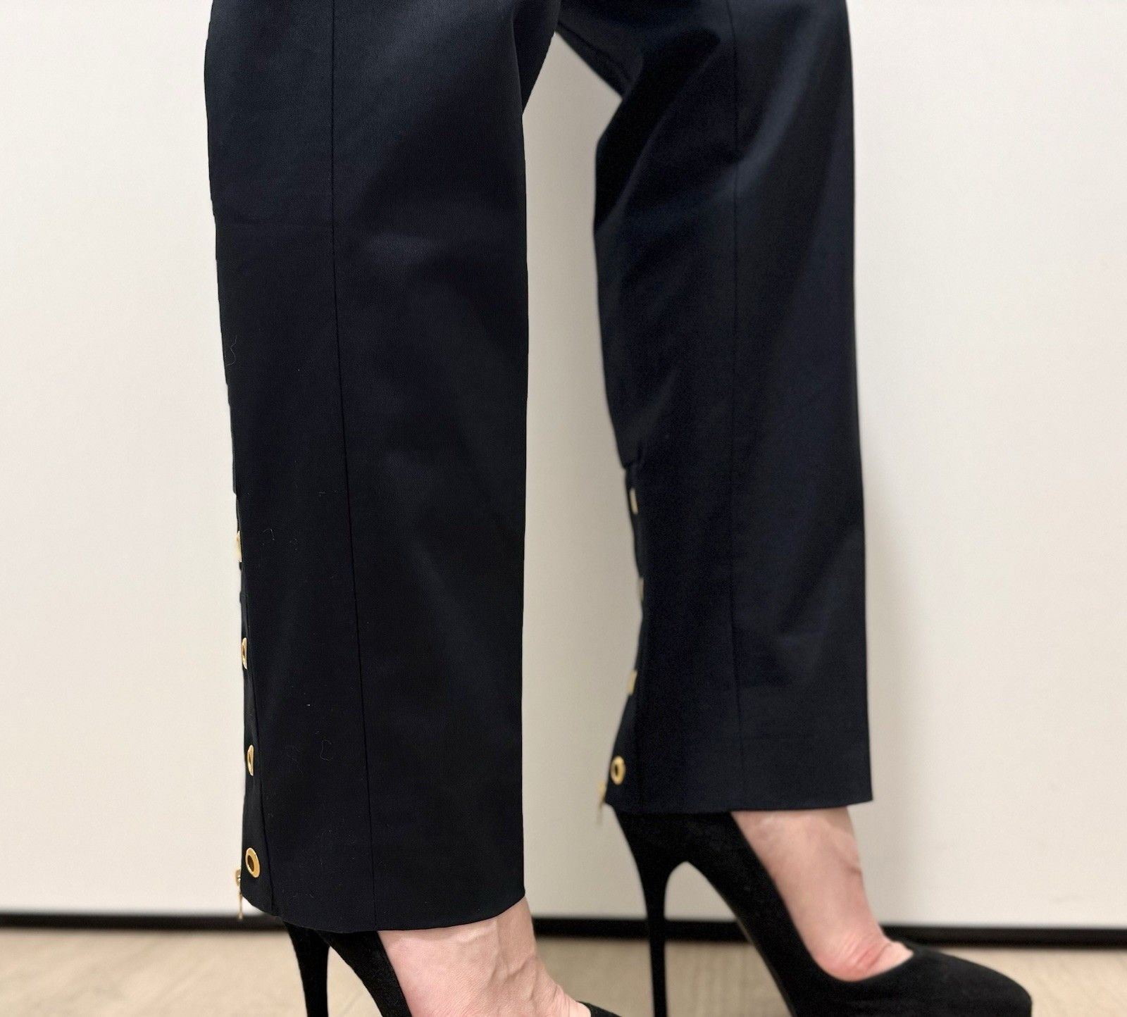 Prada Prada Women`s Classic Chino Straight Pants Mid Zip Basic Size 28" / US 6 / IT 42 - 10 Thumbnail