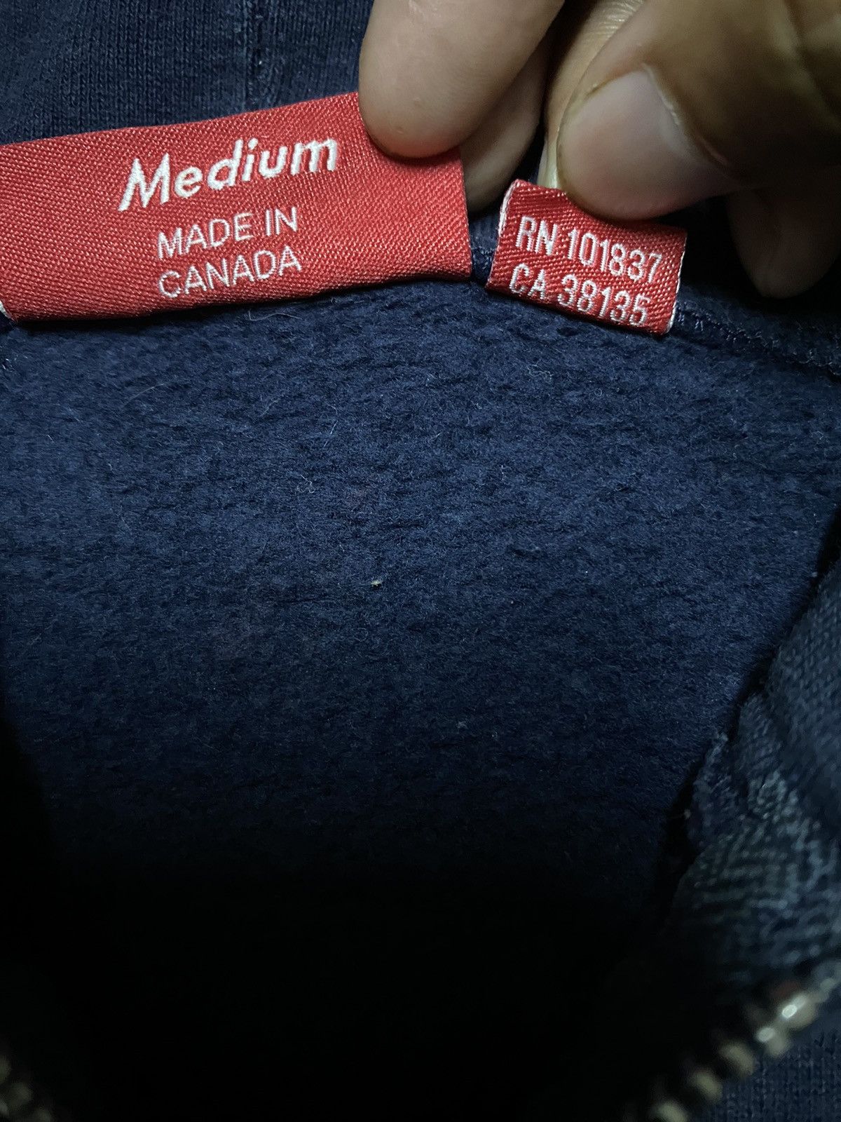Supreme Supreme Hoddies with Small Red Box Logo Size US XL / EU 56 / 4 - 5 Thumbnail