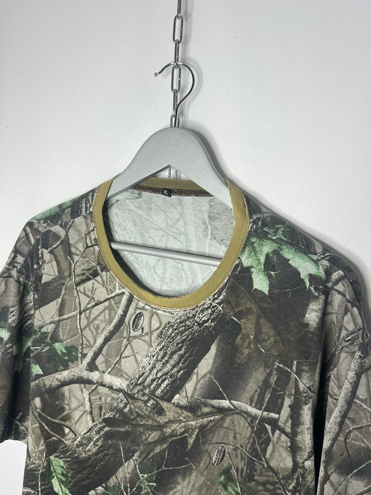 Hunter × Realtree × Vintage 🔥Crazy Vintage Y2K Realtree Camo Boxy Esseltial Skater Tee🔥 Size US XL / EU 56 / 4 - 4 Thumbnail