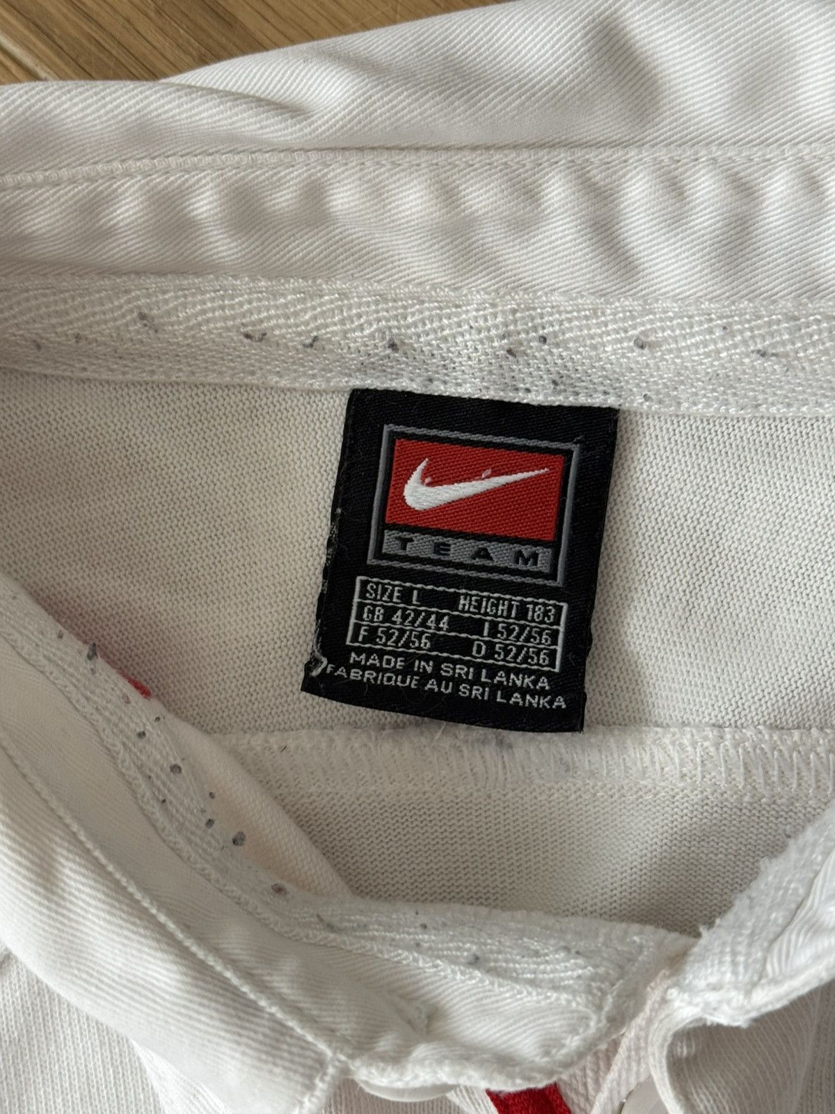 Nike Nike Classic England Rugby Union home shirt 2001–2002 Size US L / EU 52-54 / 3 - 5 Thumbnail