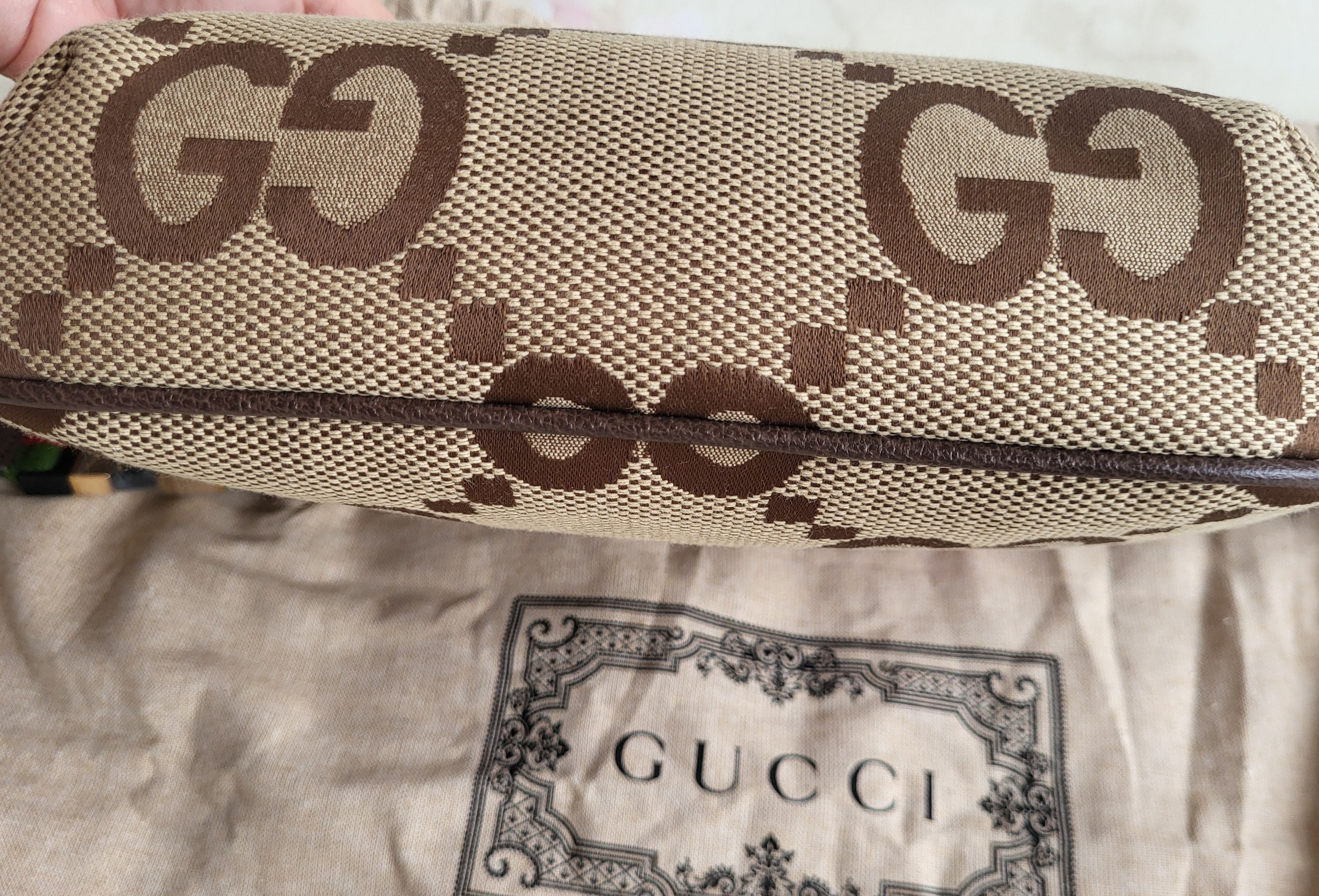 Gucci BNWT Jumbo GG Canvas belt bag Size ONE SIZE - 3 Thumbnail