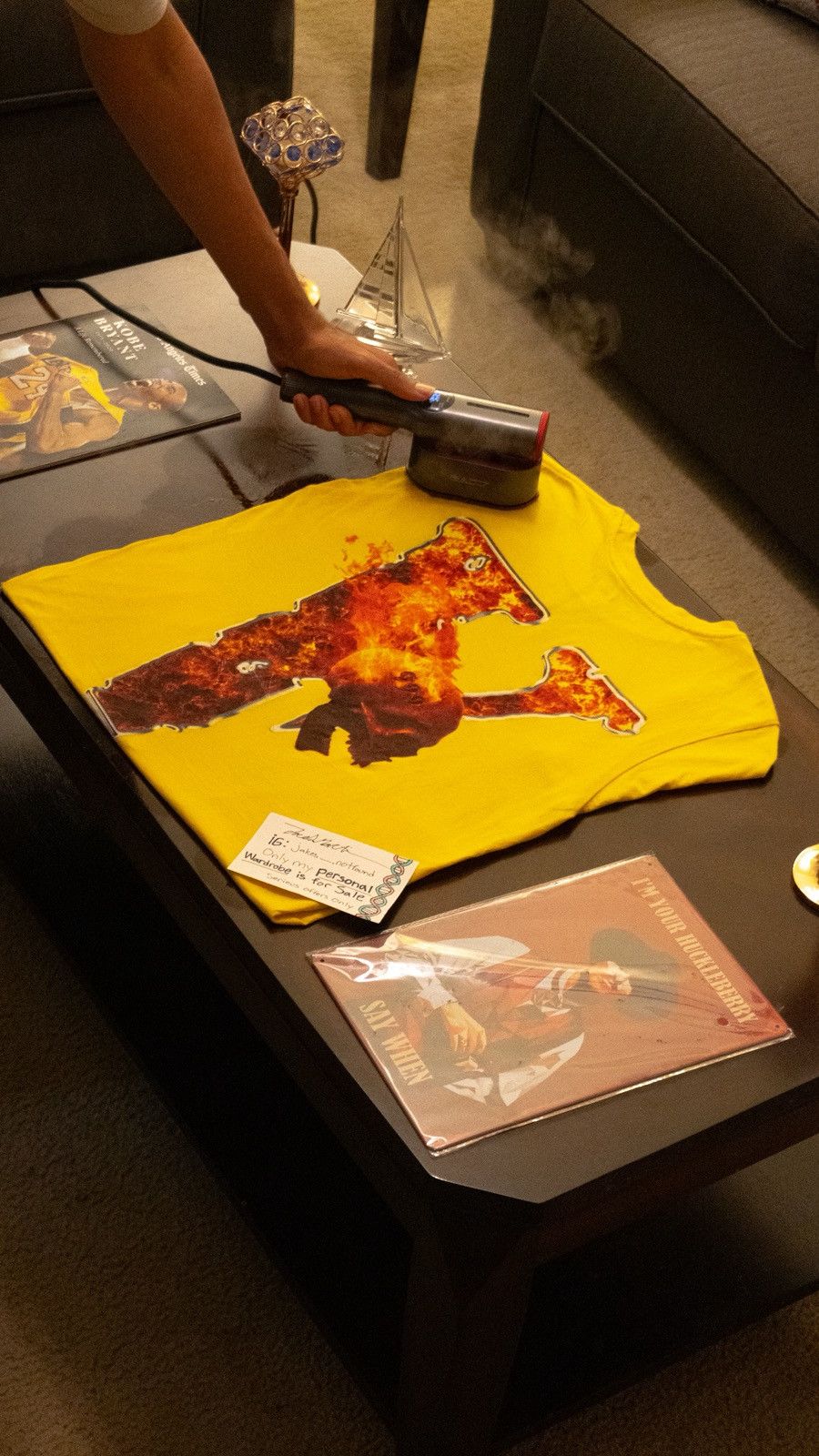 Juice Wrld x Vlone Inferno tee
