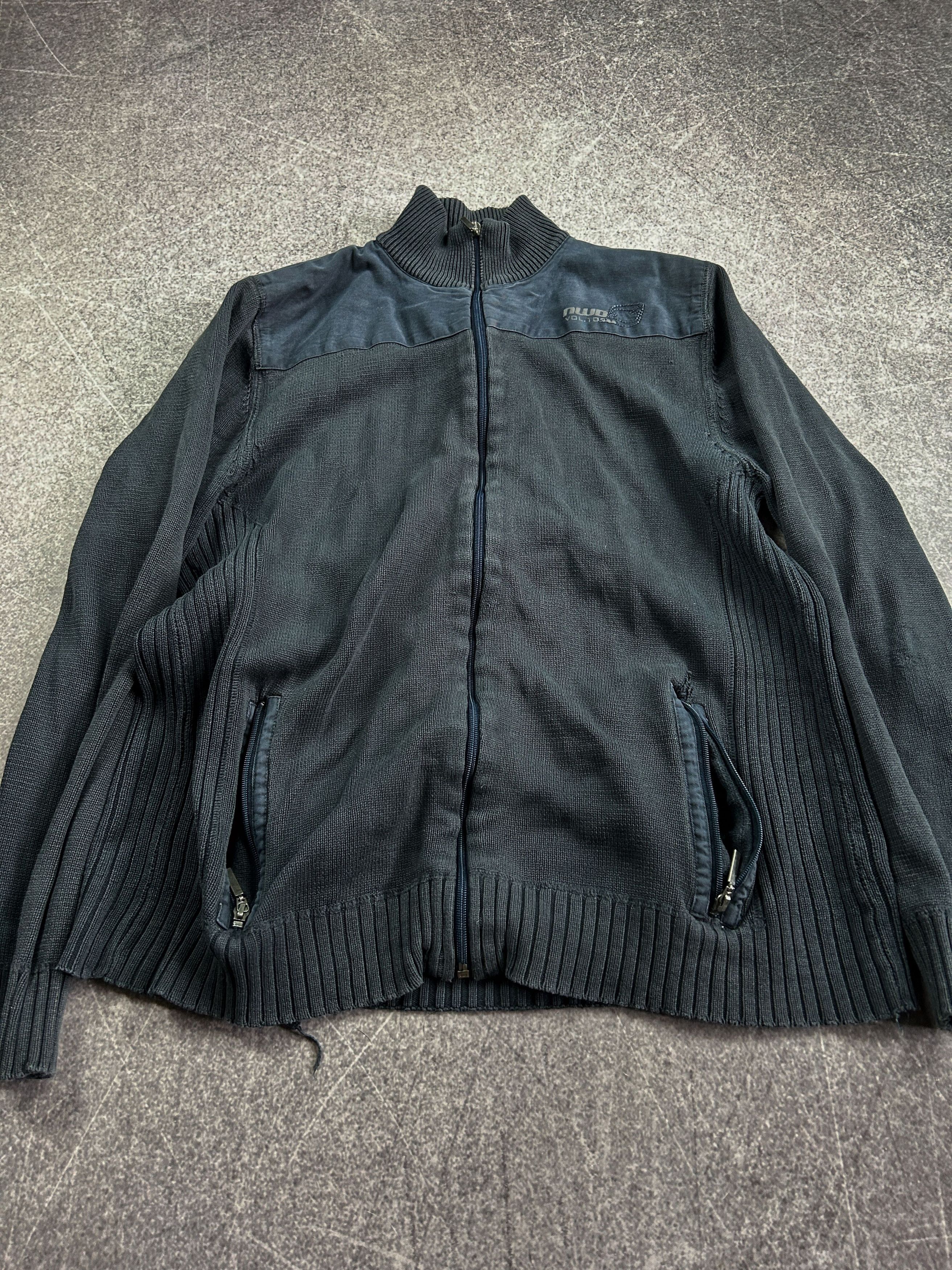 Vintage VTG Y2K Junya Watanabe Kapital Zip Washed Sweater 90s Size US M / EU 48-50 / 2 - 3 Thumbnail