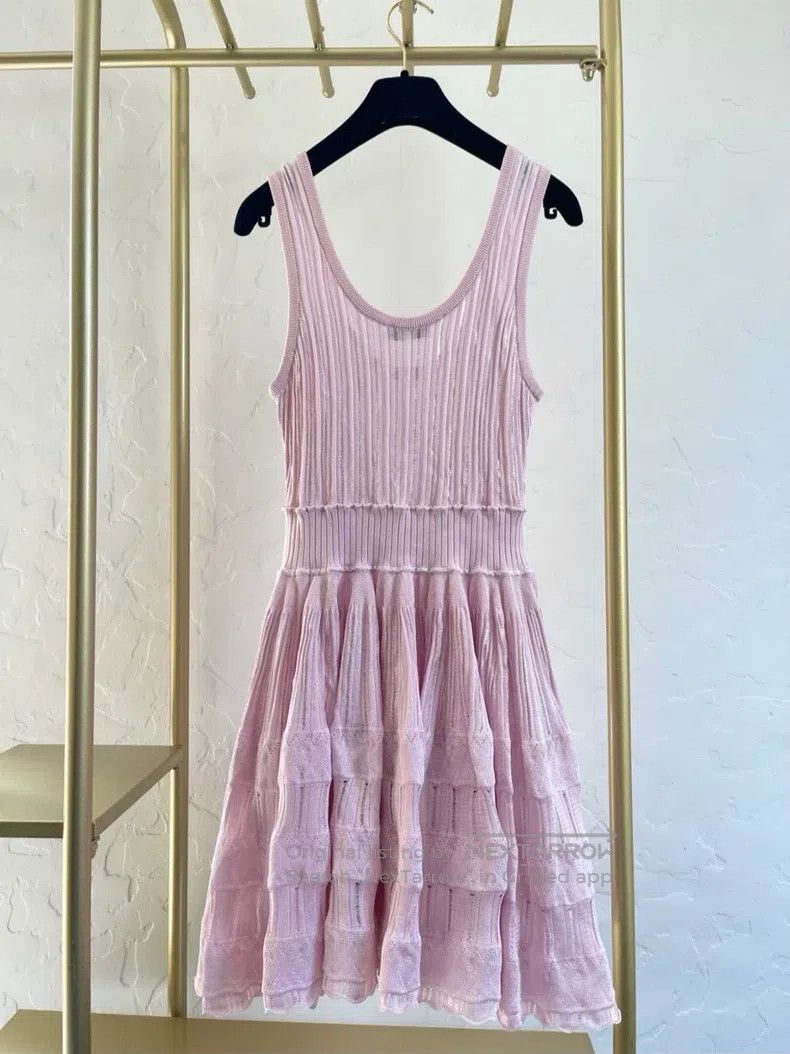 Alaia Alaia Pink Dress Size M / US 6-8 / IT 42-44 - 2 Thumbnail