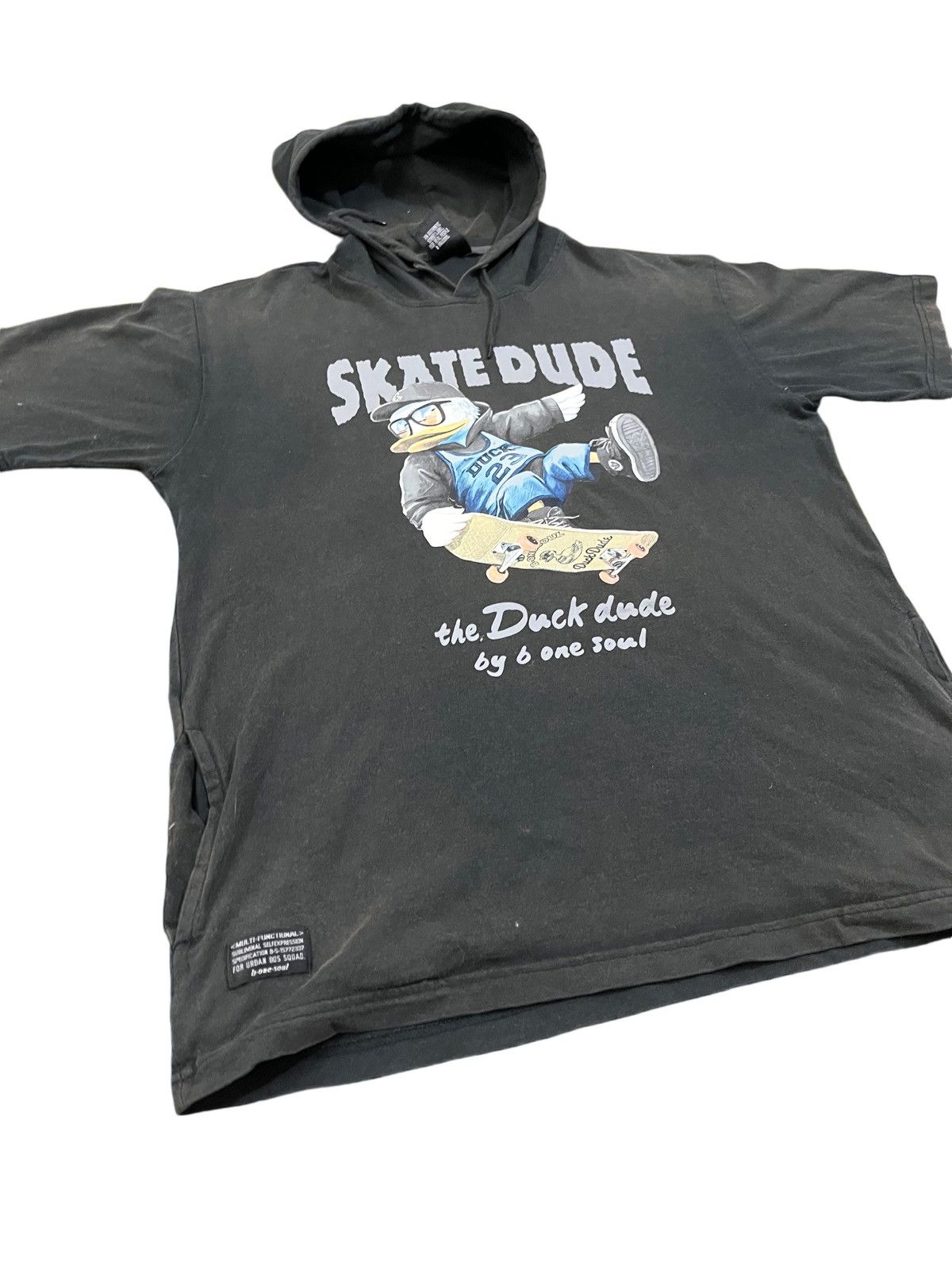 Duck Head × Duckworth × Save The Duck Vintage Duck Dude Duck Skateboard Imprint Hoodie Size US M / EU 48-50 / 2 - 2 Thumbnail