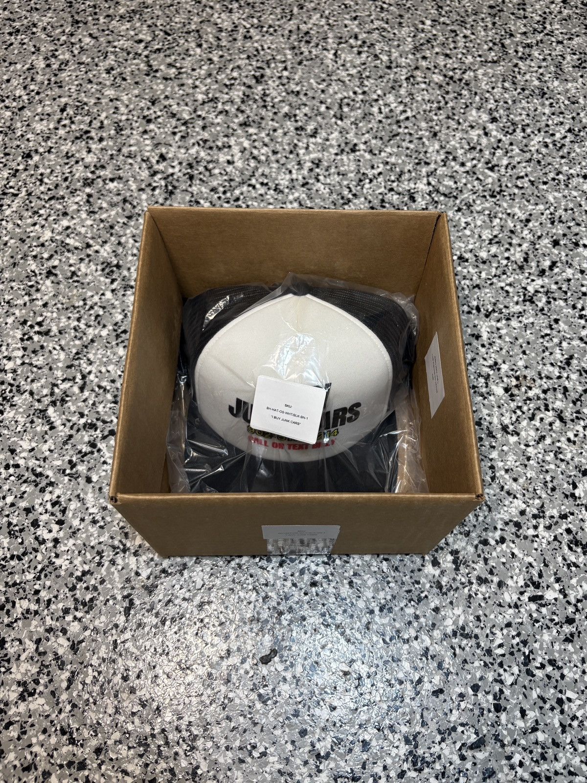 Billy Hill 2021 Billy Hill “1800 I Buy Junk Cars” Trucker Mesh Hat OSFM Size ONE SIZE - 6 Thumbnail