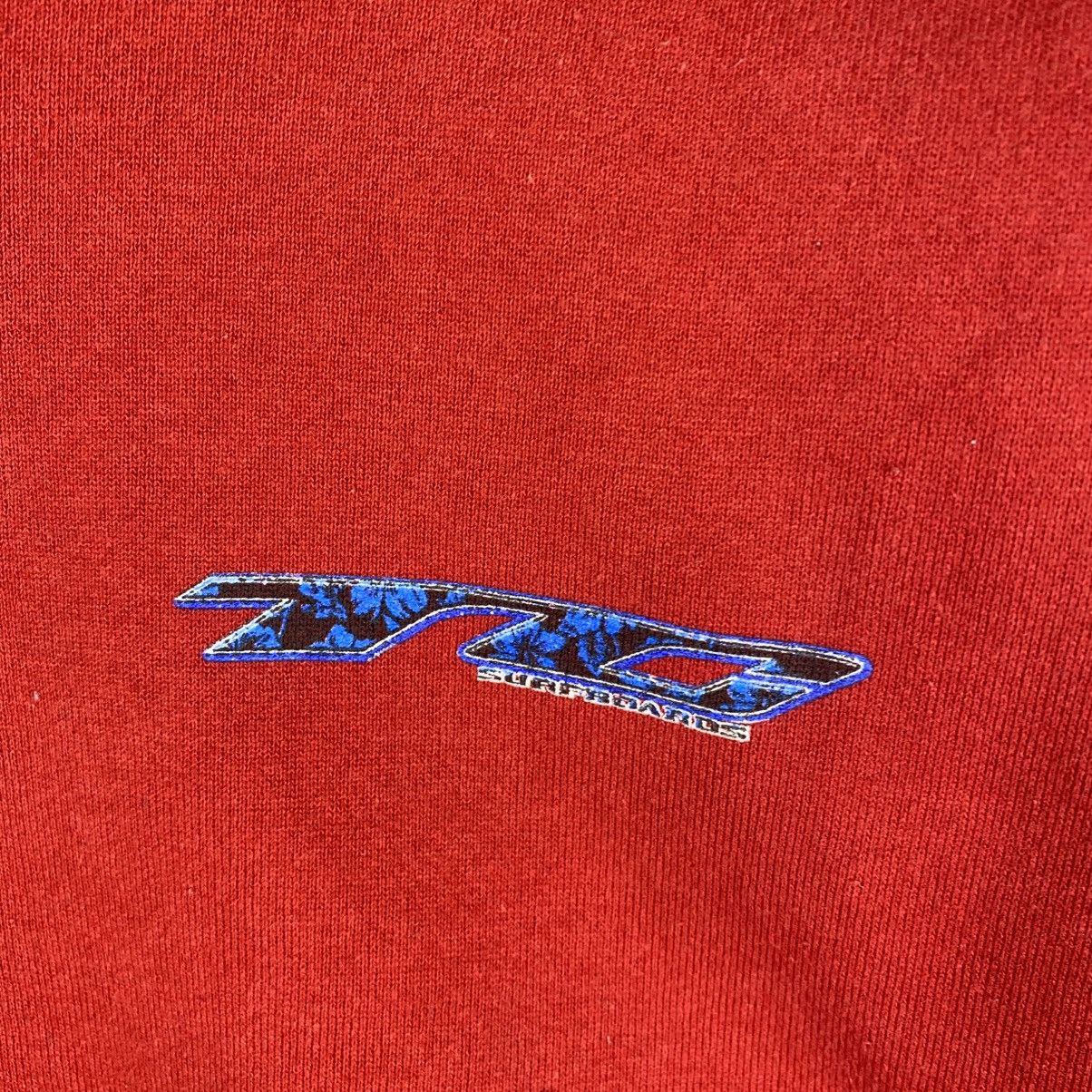 Vintage Vintage 90's T&C SURFBOARDS Graphic Surf Crewneck Sweatshirt Size US M / EU 48-50 / 2 - 4 Thumbnail
