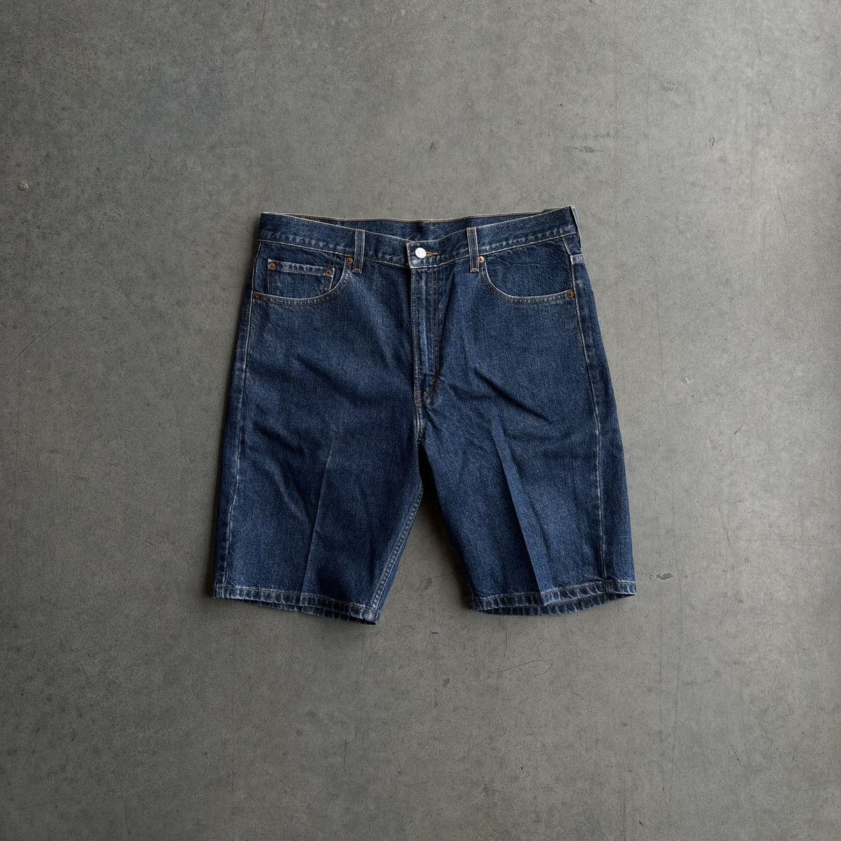 Levi's × Vintage Vintage Y2K Levi's Streetwear Baggy Jean Shorts 36 505 style Size US 36 / EU 52 - 5 Thumbnail