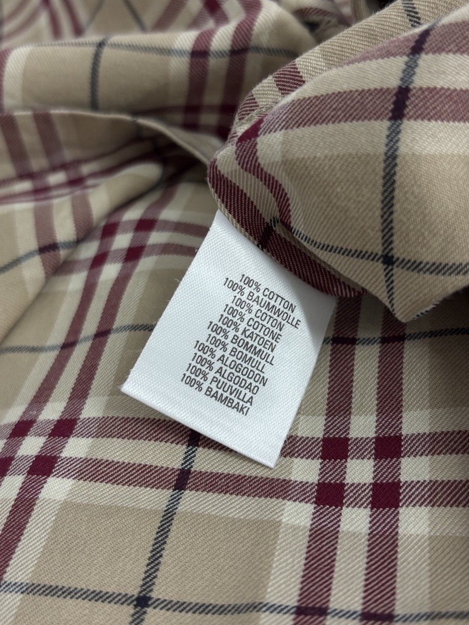 Burberry Burberry London Check All Over Long Sleeve Vintage Shirt Size US XXL / EU 58 / 5 - 21 Thumbnail