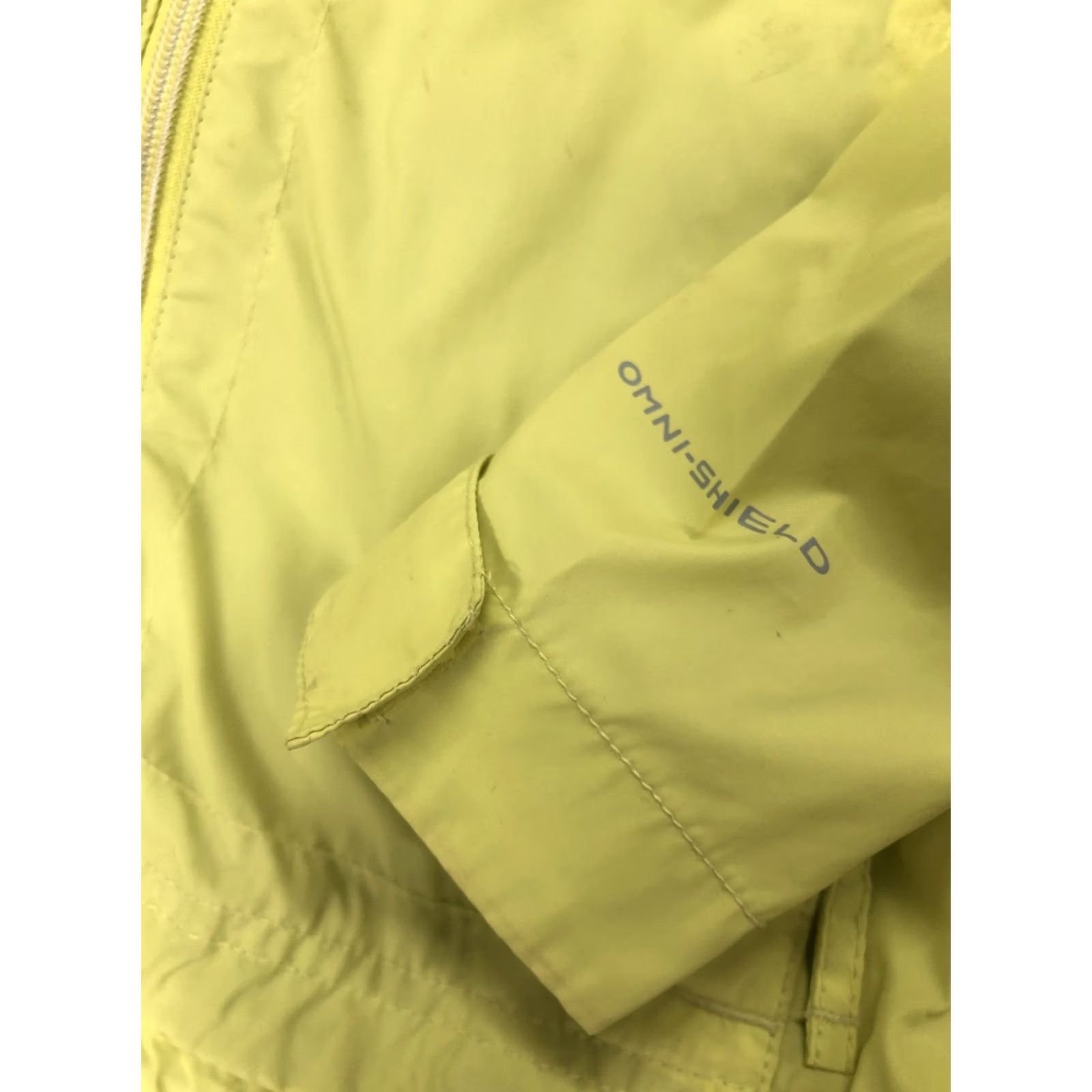 Vintage Columbia Womens Windbreaker Jacket Yellow Zip Up Hooded High Neck S Jacket Size S / US 4 / IT 40 - 4 Thumbnail