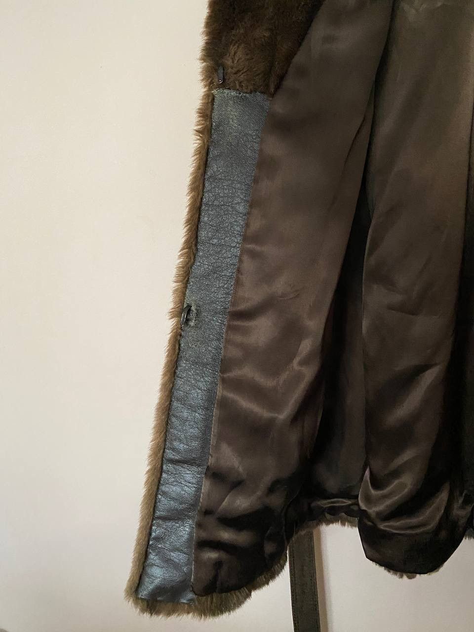 Designer × Vintage Jean Louis Paris Faux Fur Coat Vintage Brown Made In France Size L / US 10 / IT 46 - 9 Thumbnail