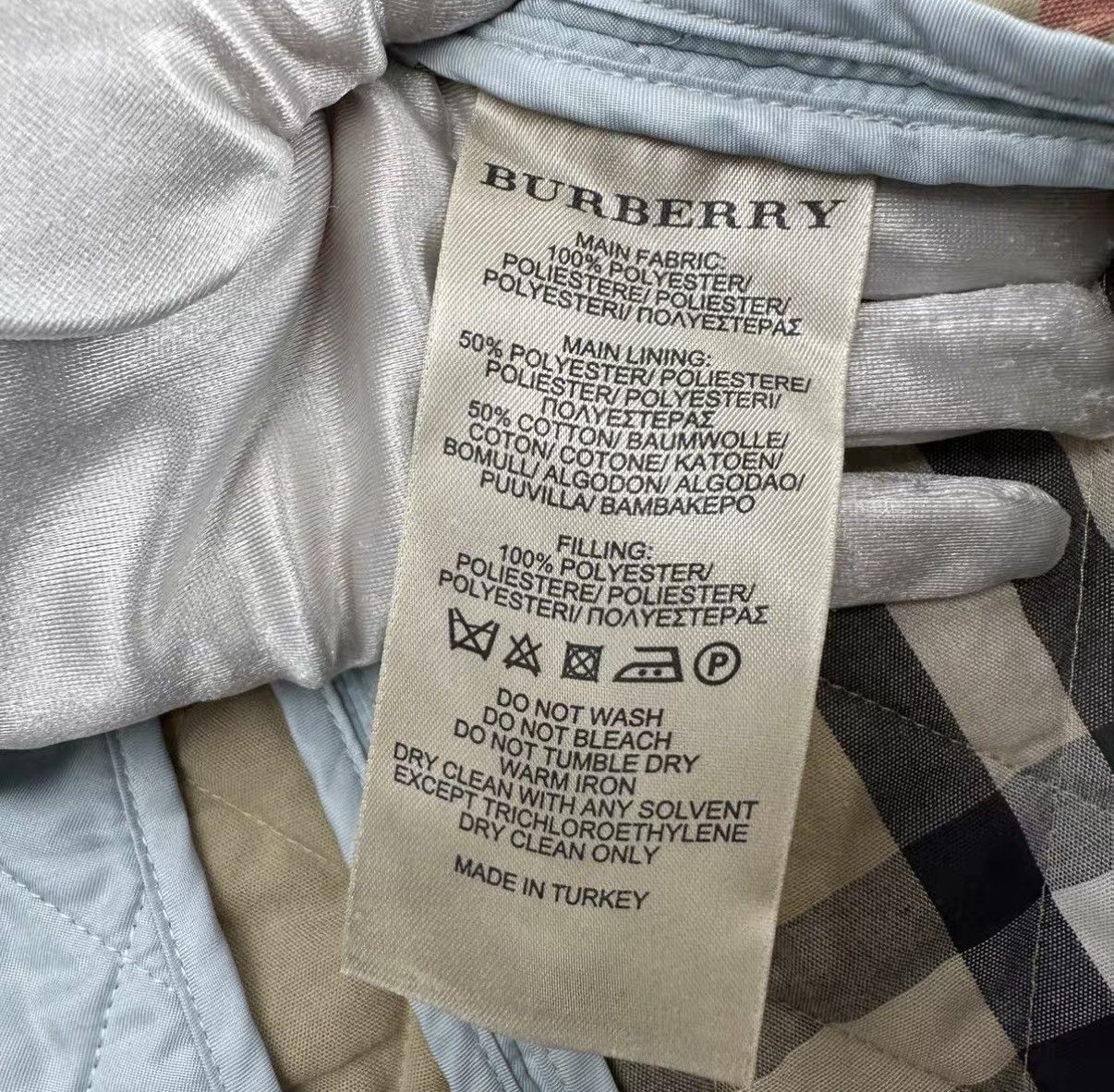 Burberry Burberry Check Quilted Cotton Jacket J42 Size S / US 4 / IT 40 - 4 Thumbnail