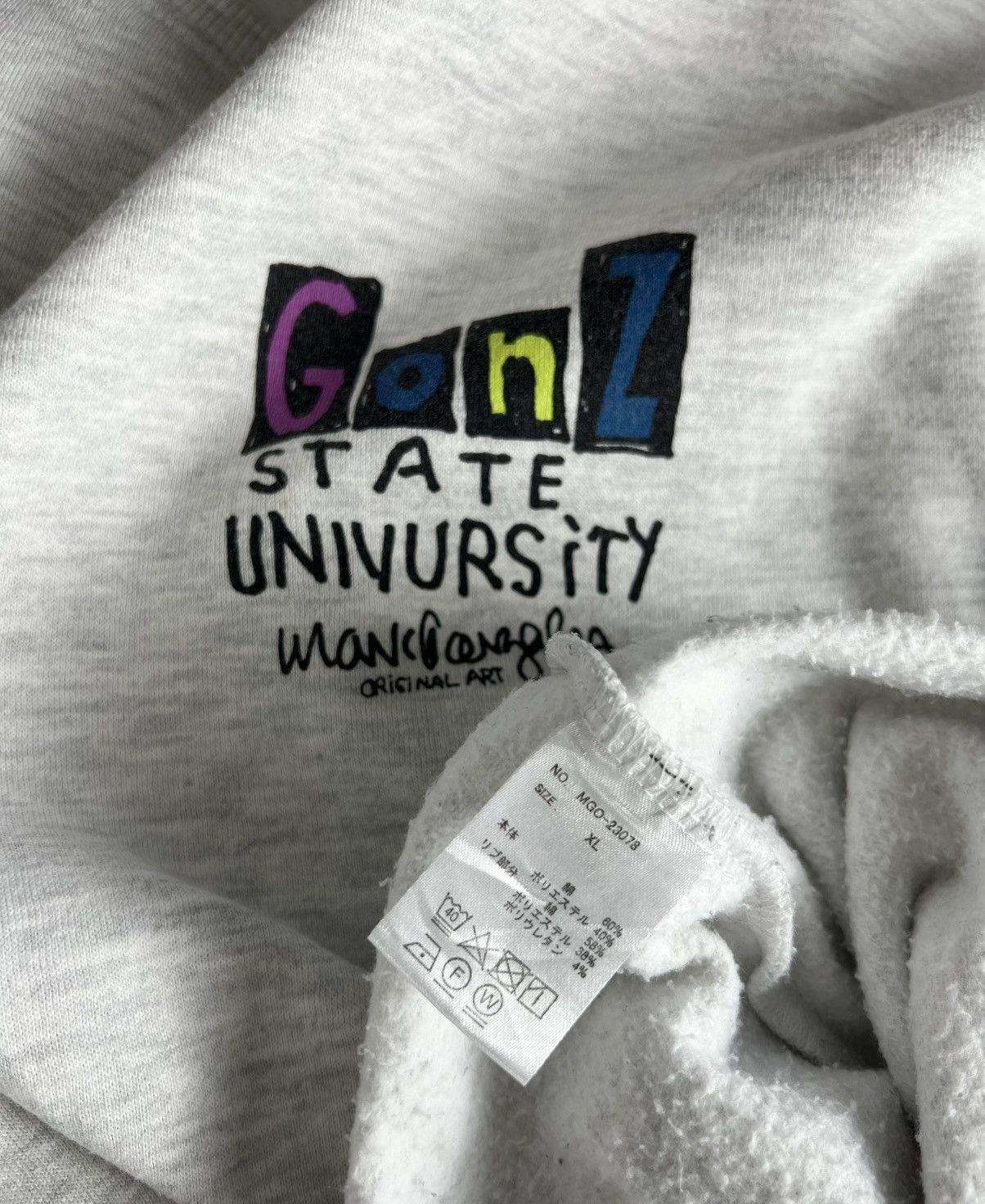Girl Skateboards × Vintage Vintage Mark Gonzales State University Artwork Crew Neck Size US XL / EU 56 / 4 - 8 Thumbnail