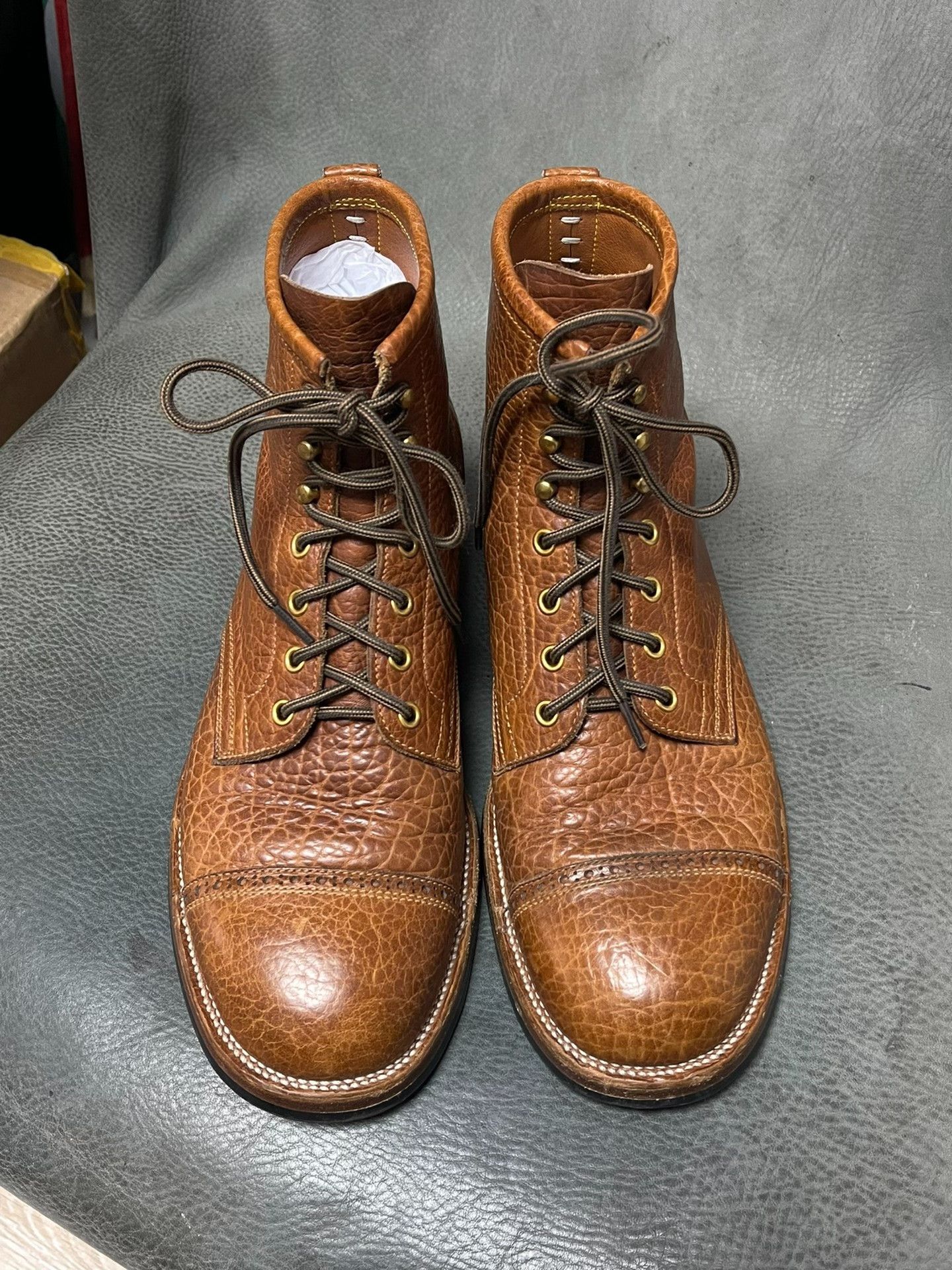 Iron Heart Iron Shoes Custom Leather Boots Size US 9 / EU 42 - 1 Thumbnail