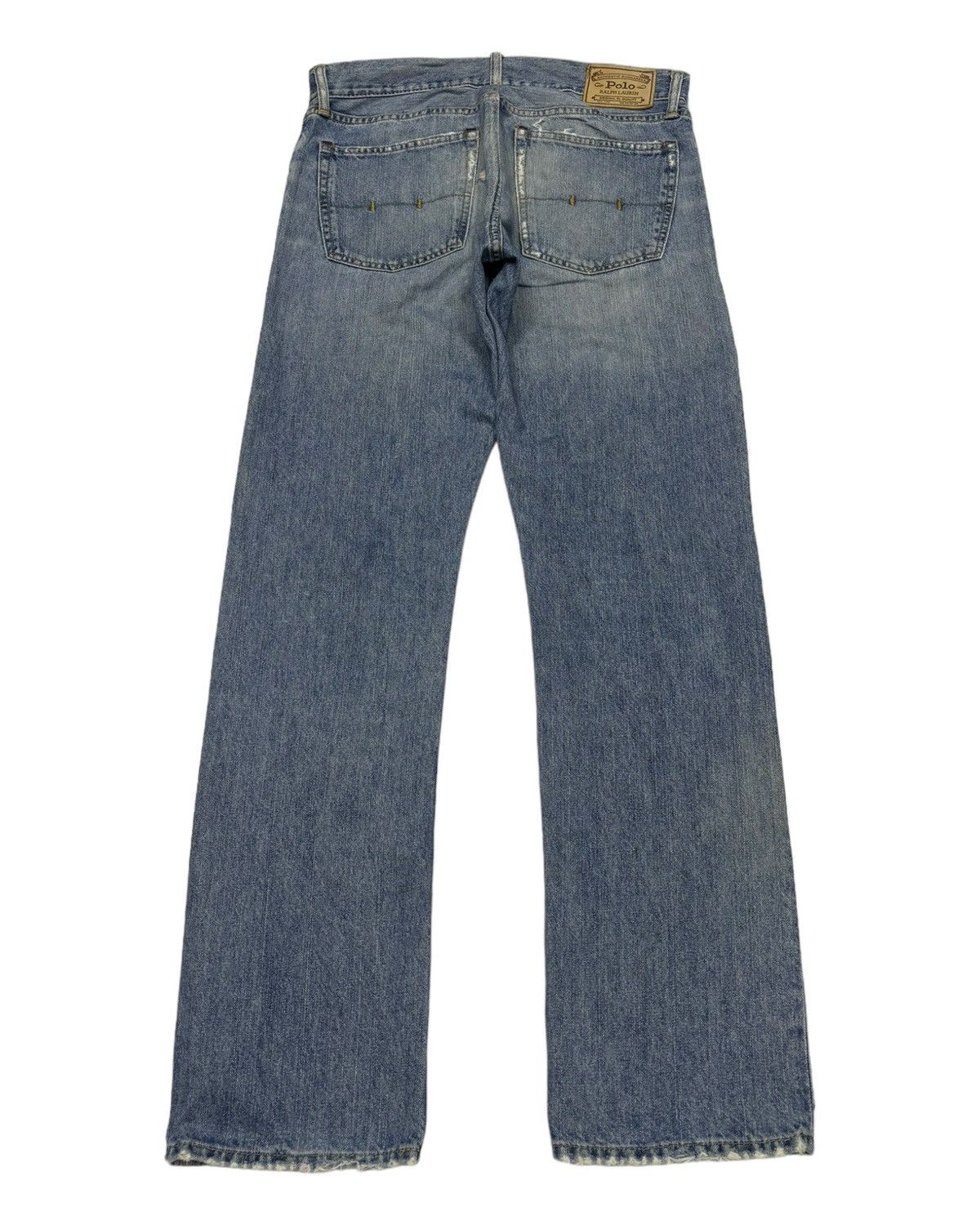 Polo Ralph Lauren POLO RALPH LAUREN DISTRESSED DENIM JEANS Size US 33 - 2 Thumbnail