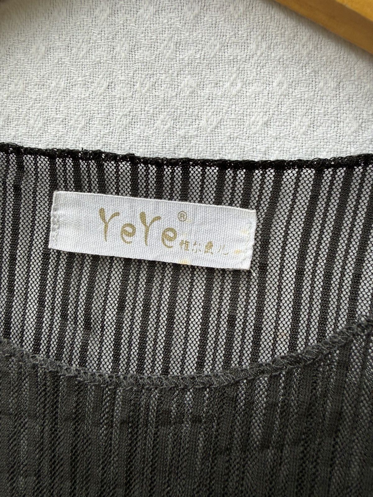 Hysteric Glamour Yeye mesh striped tee Size US S / EU 44-46 / 1 - 4 Thumbnail