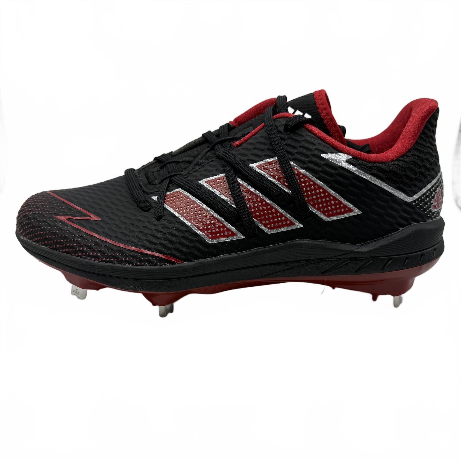 Adidas Adidas adizero Afterburner 7 Baseball Cleats Black Red Size ONE SIZE - 7 Thumbnail