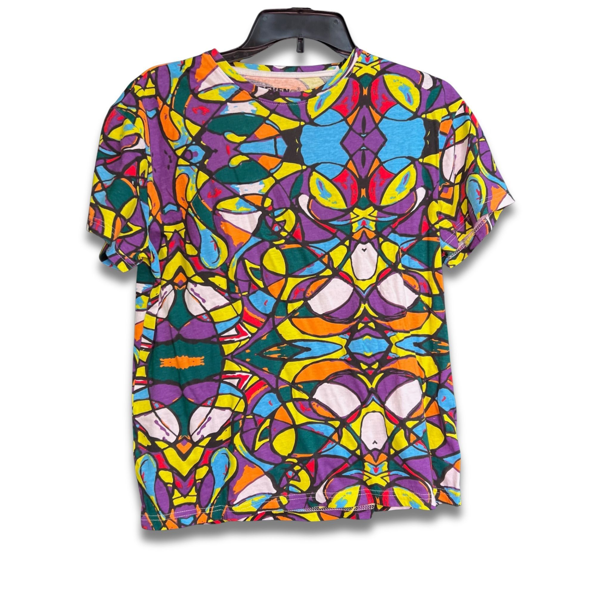 Other Seven Souls Multicolor Short Sleeve Crew Neck Shirt Vibrant Size S / US 4 / IT 40 - 2 Thumbnail