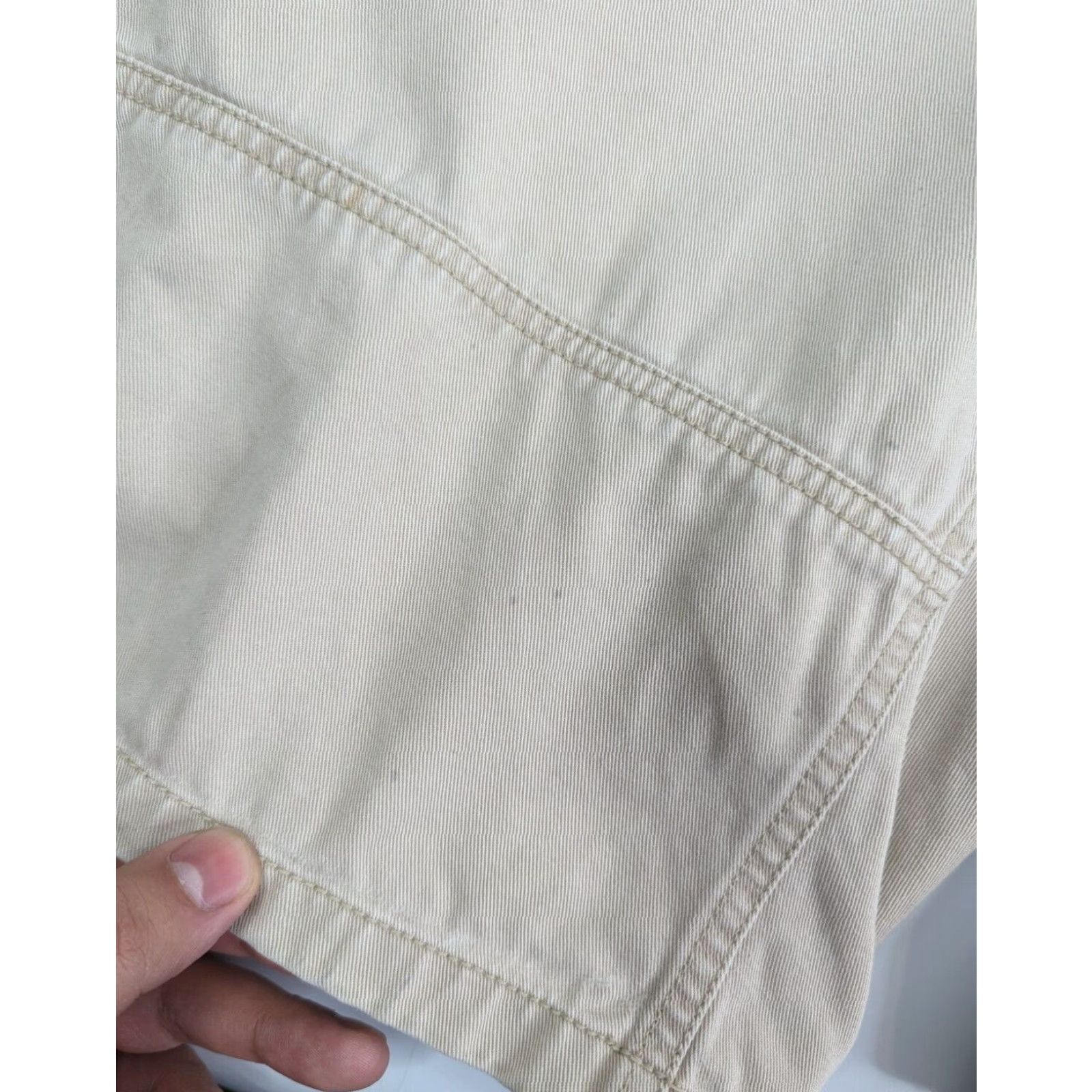 Old Navy Old Navy Surplus Shorts Cargo Men's 40 Beige Cotton Baggy Work Utility Y2K Military Pocket Cargo Short Beige Men Size US 40 / EU 56 - 5 Thumbnail