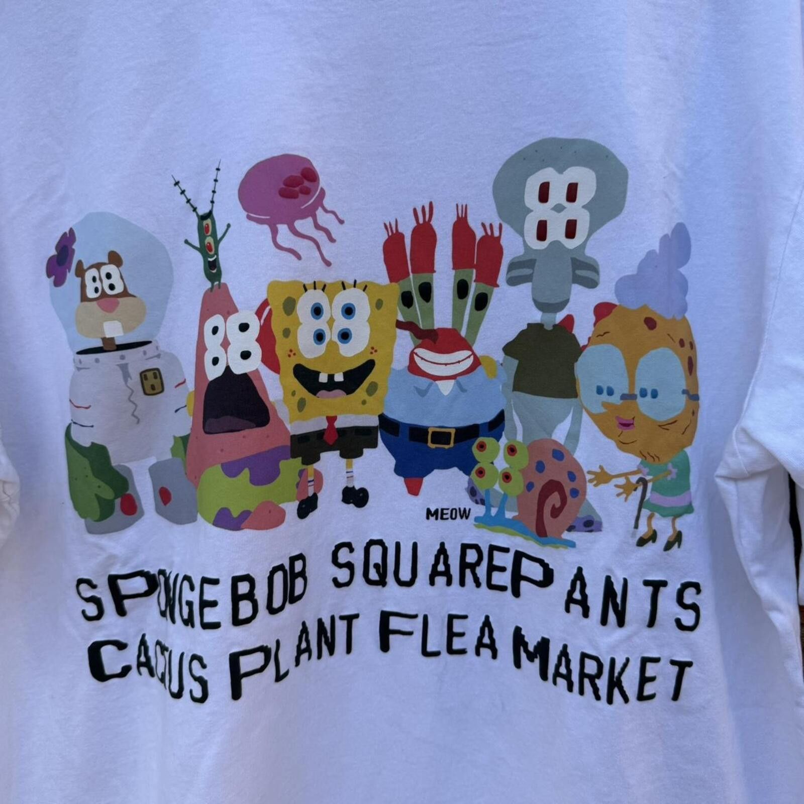 Uniqlo Uniqlo spongebob squarepants cactus plant flea market tshirt Size US L / EU 52-54 / 3 - 3 Thumbnail
