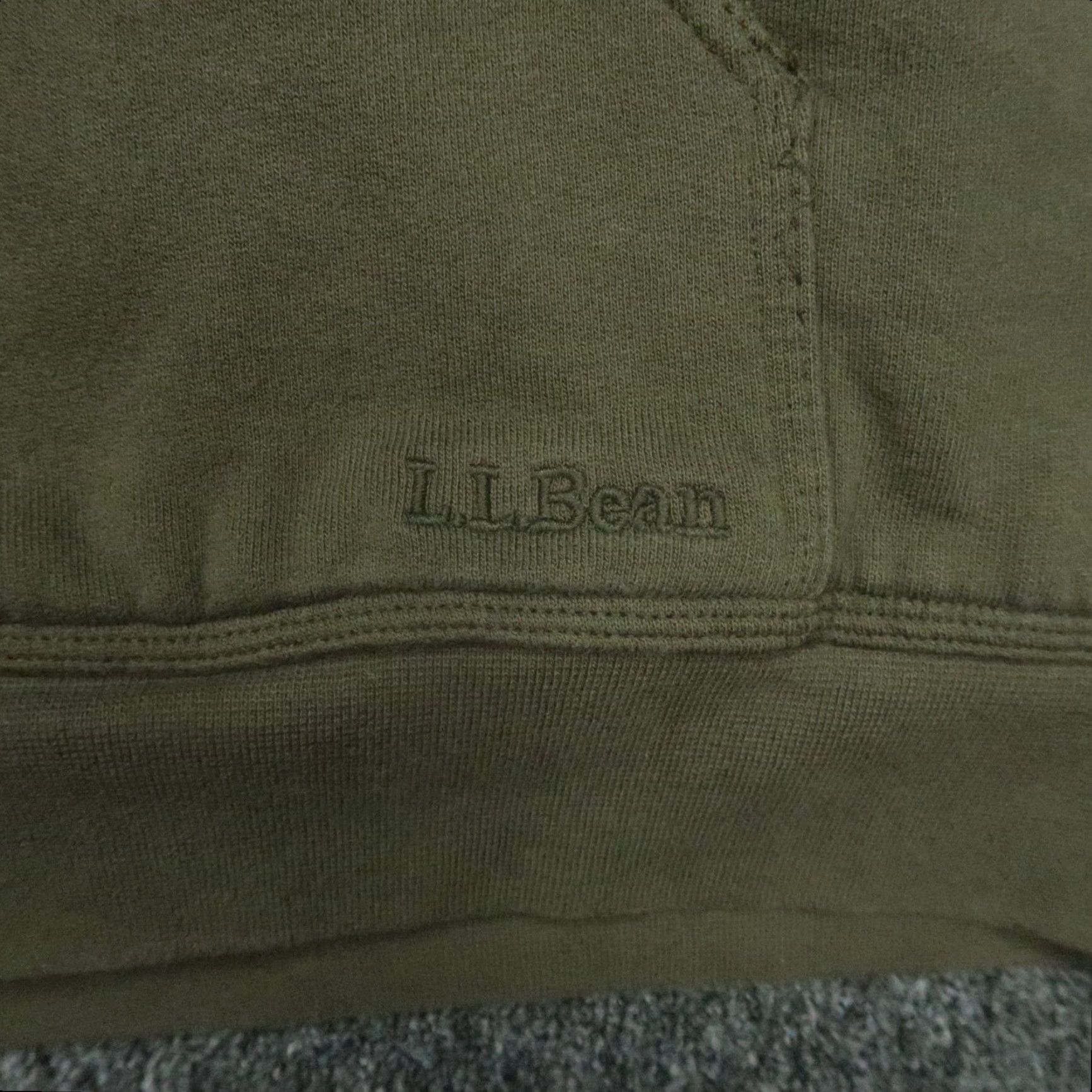 Vintage LL Bean Hoodie Men XL Green Katahdin Iron Works Full Zip Heavyweight Size US XL / EU 56 / 4 - 4 Thumbnail