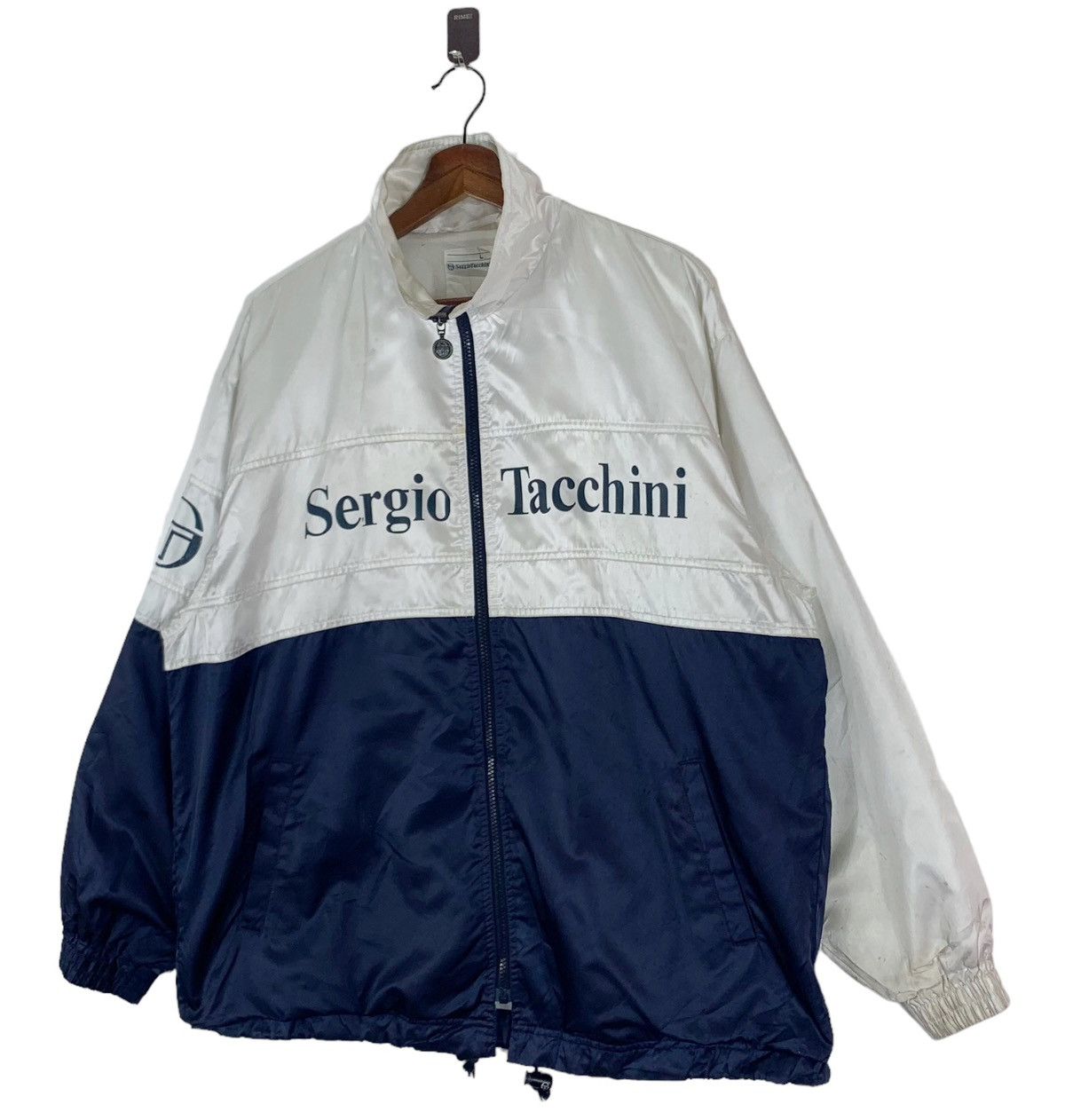 Sergio Tacchini VINTAGE SERGIO TACCHINI SPORTSWEAR LIGHT ZIPPER JACKET Size US L / EU 52-54 / 3 - 2 Thumbnail