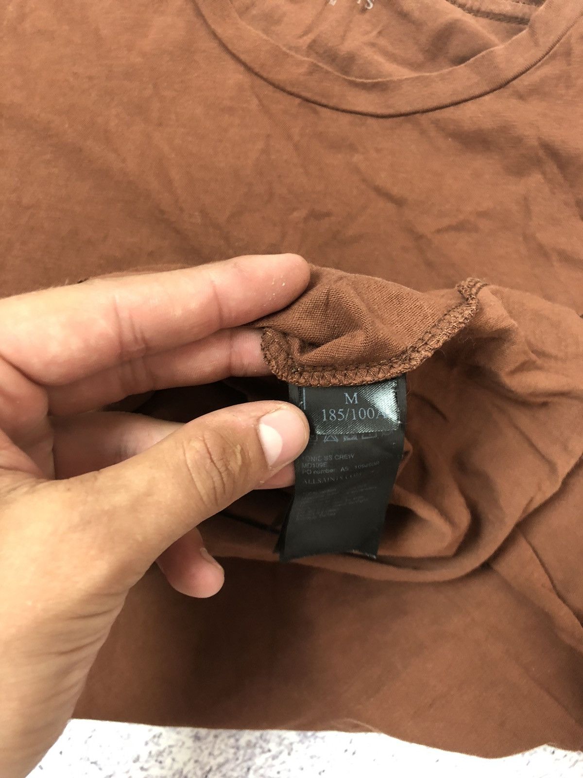 Allsaints Casual t-shirt Allsaints size M y2k japan street Size US M / EU 48-50 / 2 - 5 Thumbnail